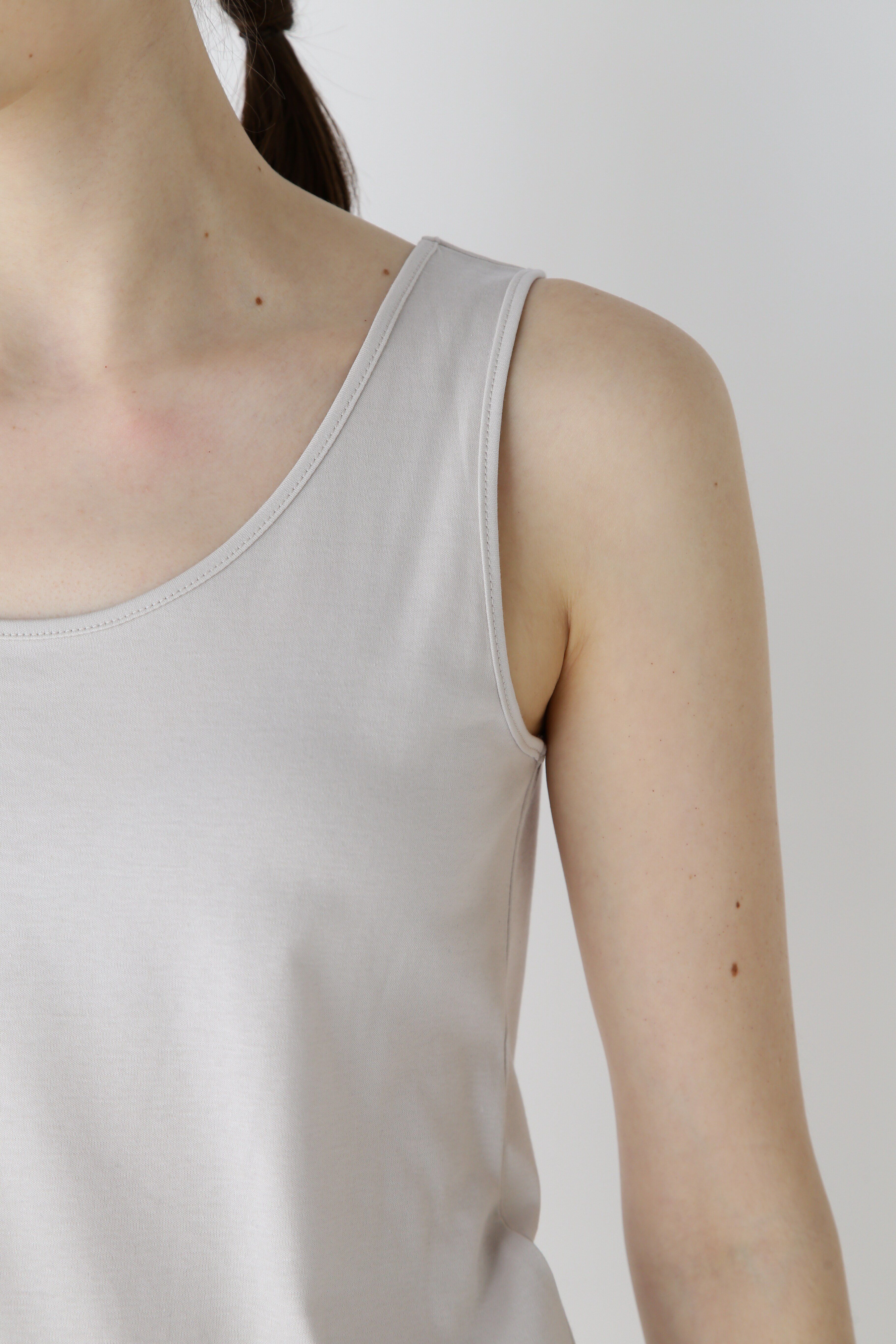  「◆オーガニックスムースタンクトップ」|Tシャツ・カットソー|