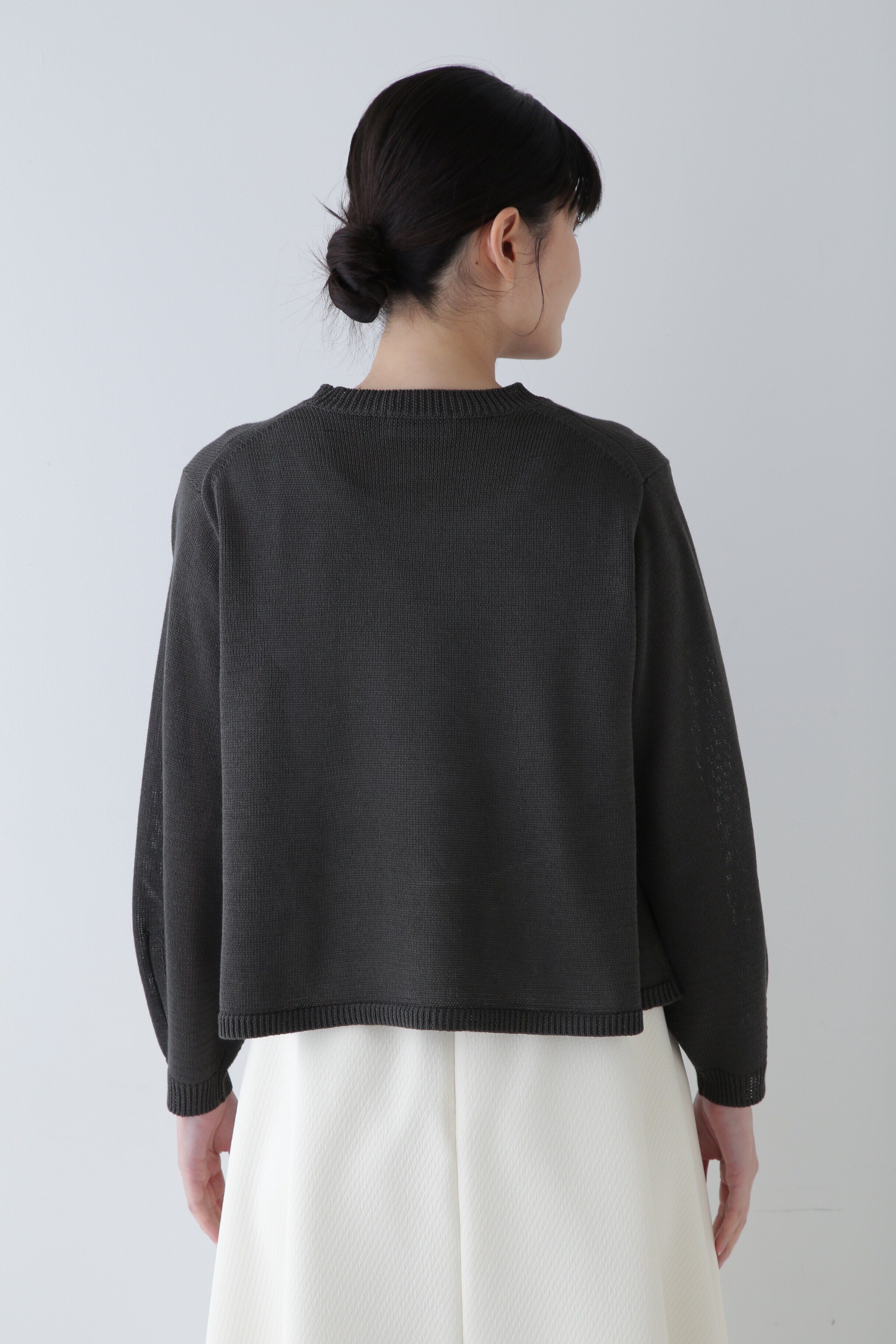  「◆ミドルゲージギマプルオーバー」|ニット・セーター|