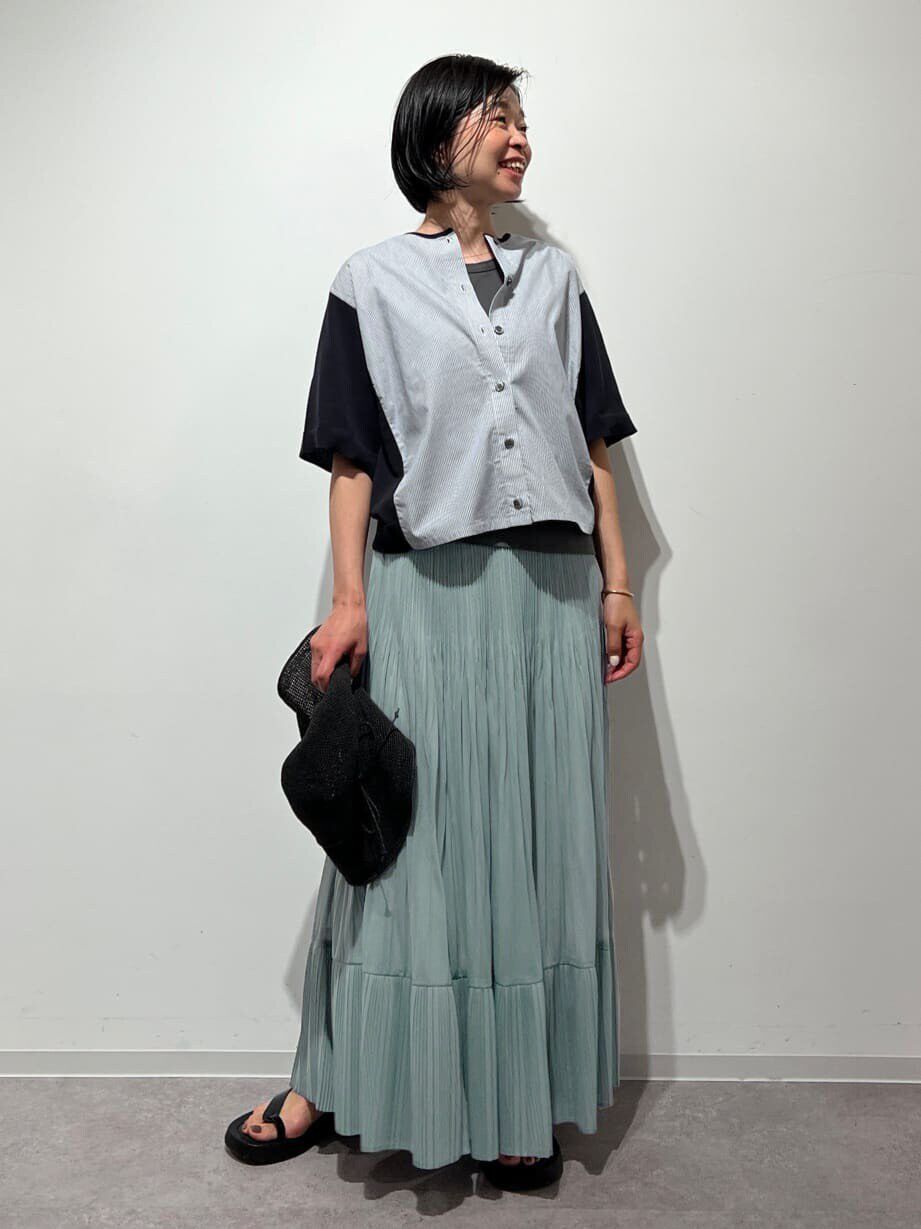  「◆オーガンジープリーツスカート」|スカート|
