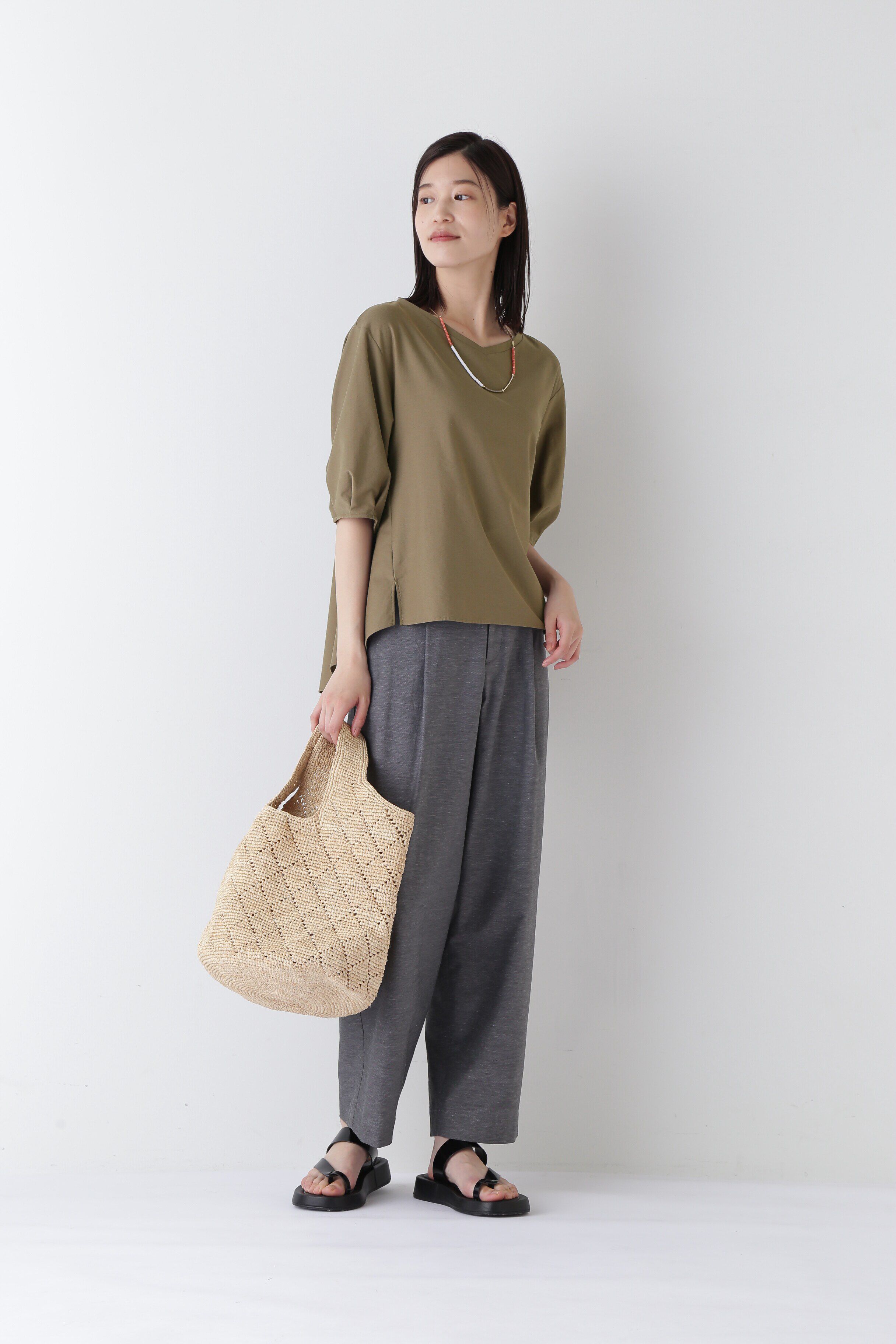  「◆フハクドッキングＶネックプルオーバー」|Tシャツ・カットソー|