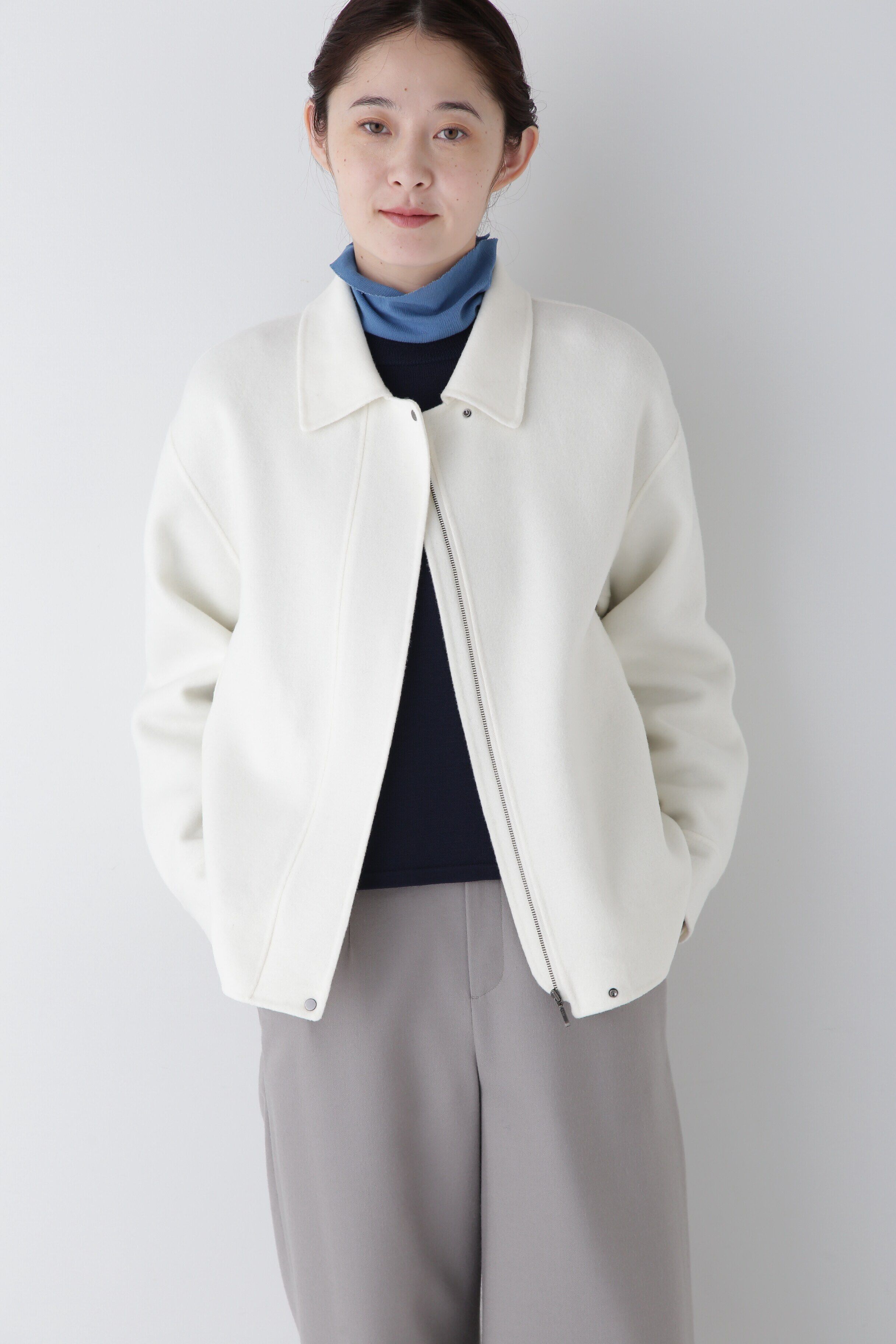  「◆リバーショートブルゾン」|ブルゾン・スタジャン|