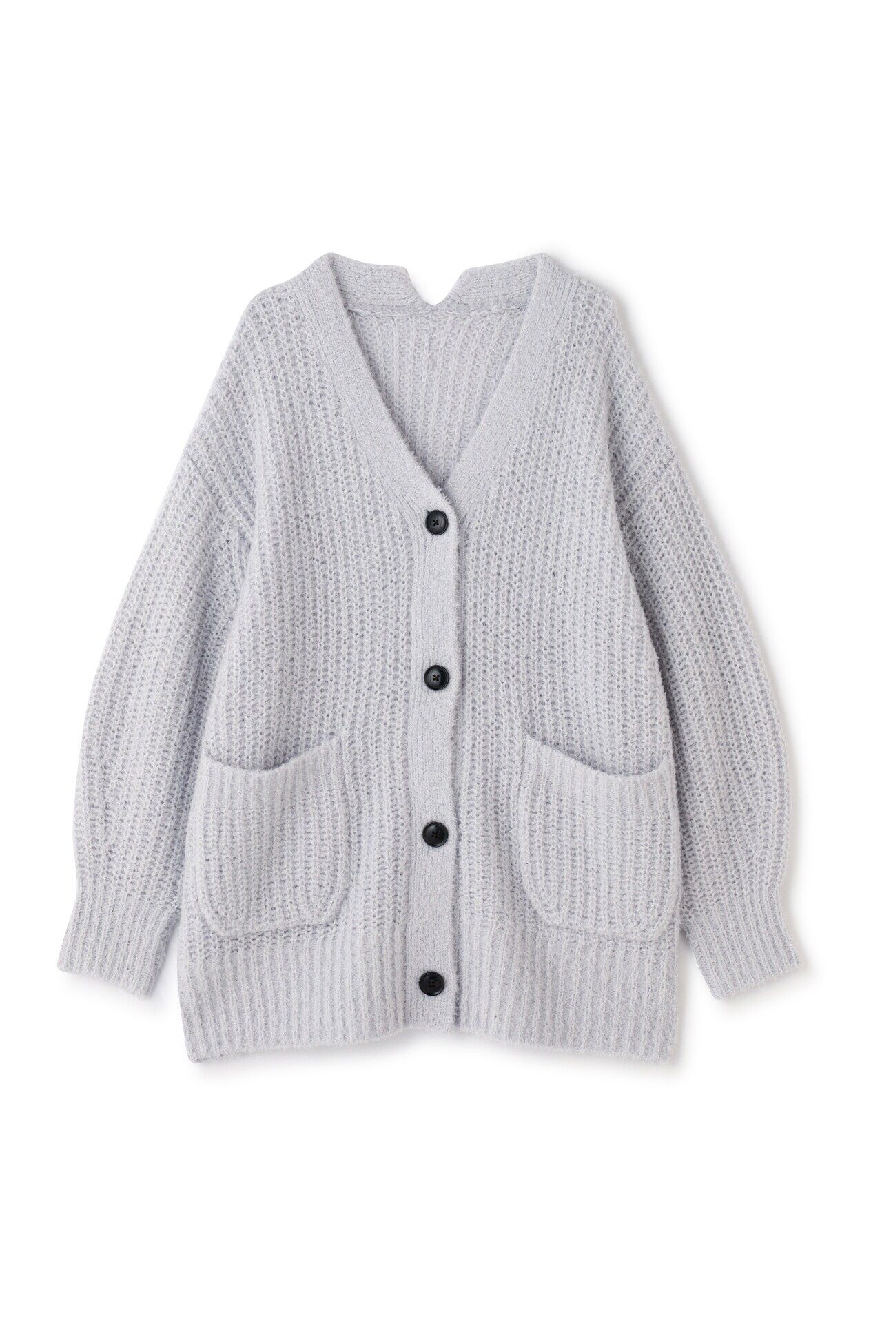  「◆ブークレ片畦2WAYはおり」|ニット・セーター|