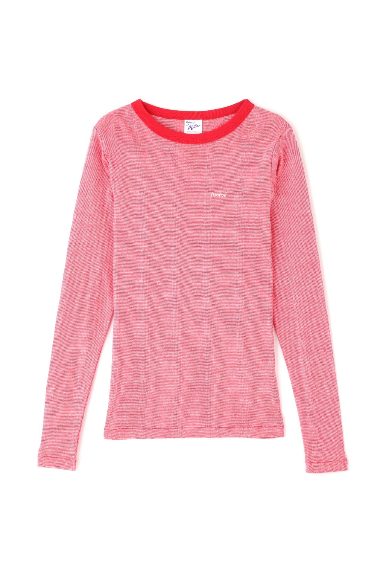  「◆パネルリブロングスリーブＴシャツ」|Tシャツ・カットソー|