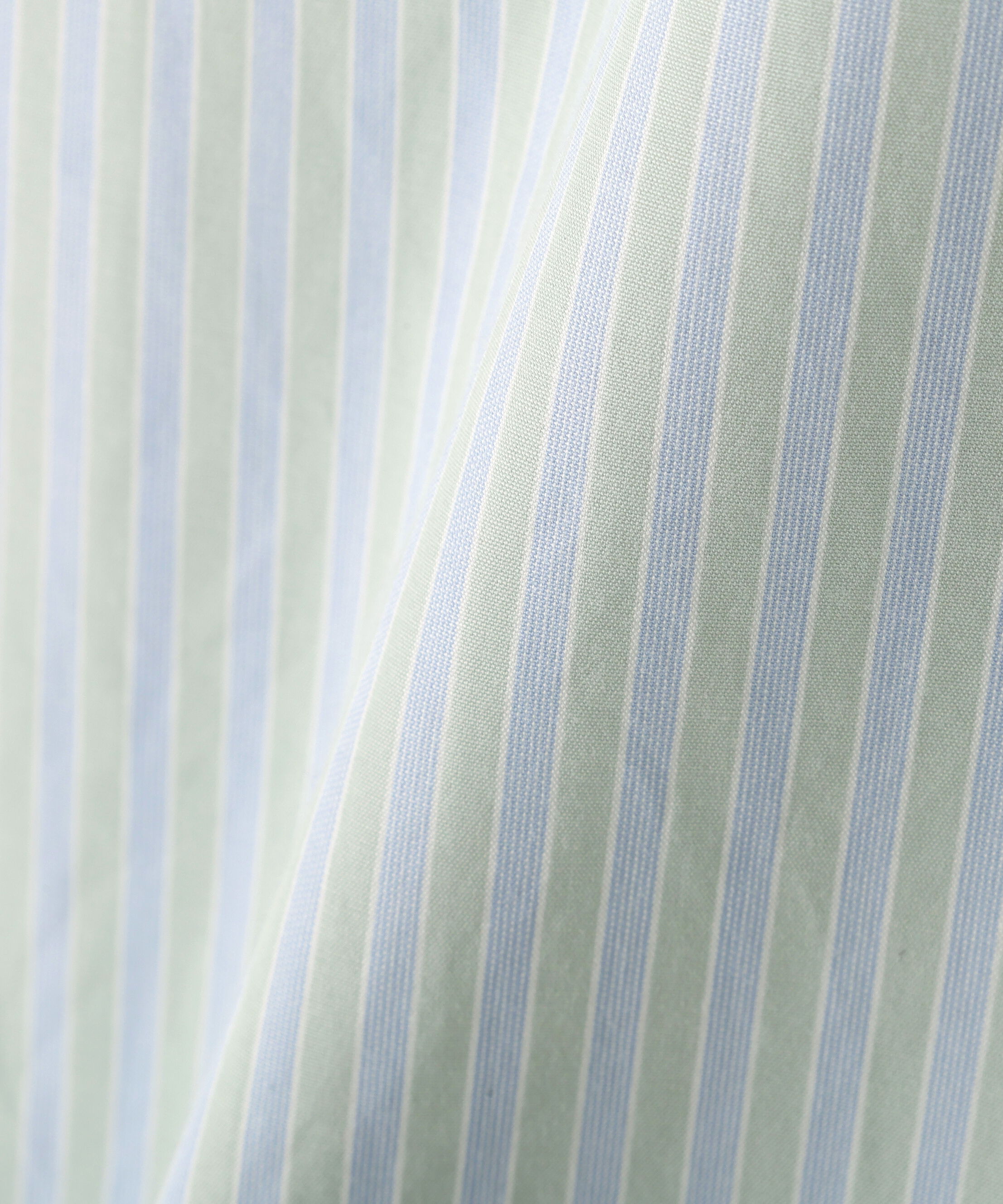  「◆ストライプローン６分袖ブラウス」|シャツ・ブラウス|