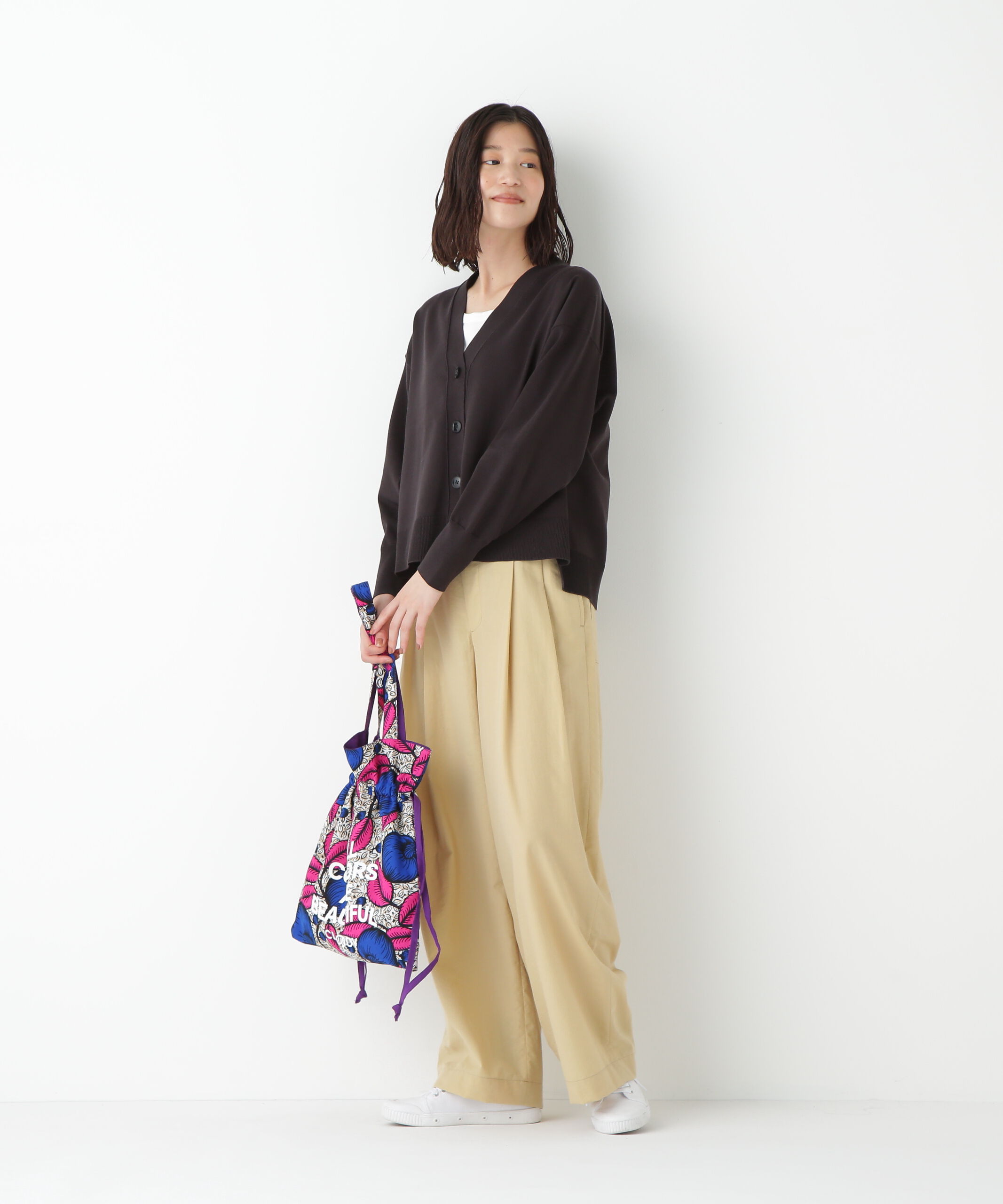  「◆綿ナイロンタッサータックワイドパンツ」|その他|