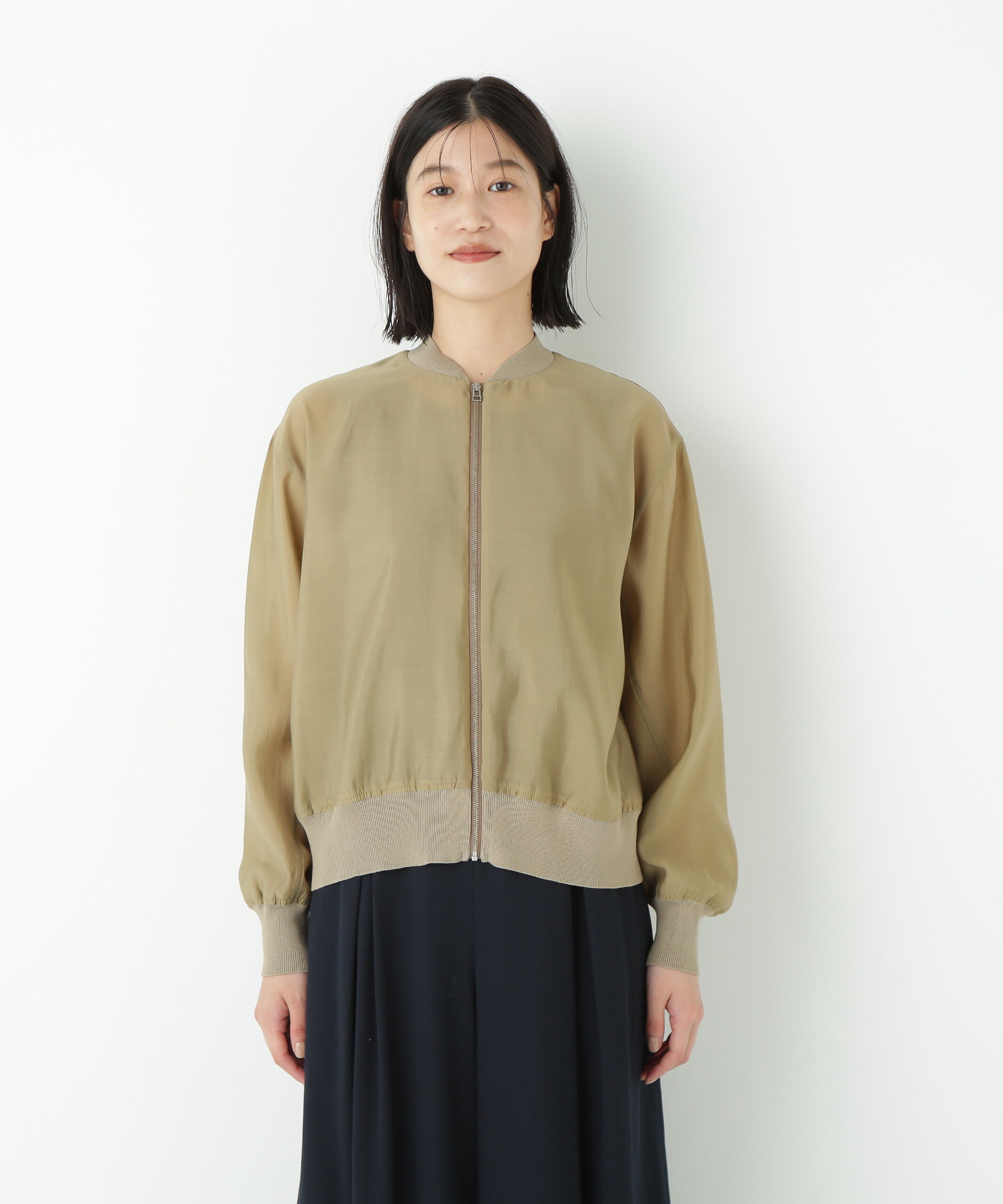  「◆シアーブルゾン」|ニット・セーター|