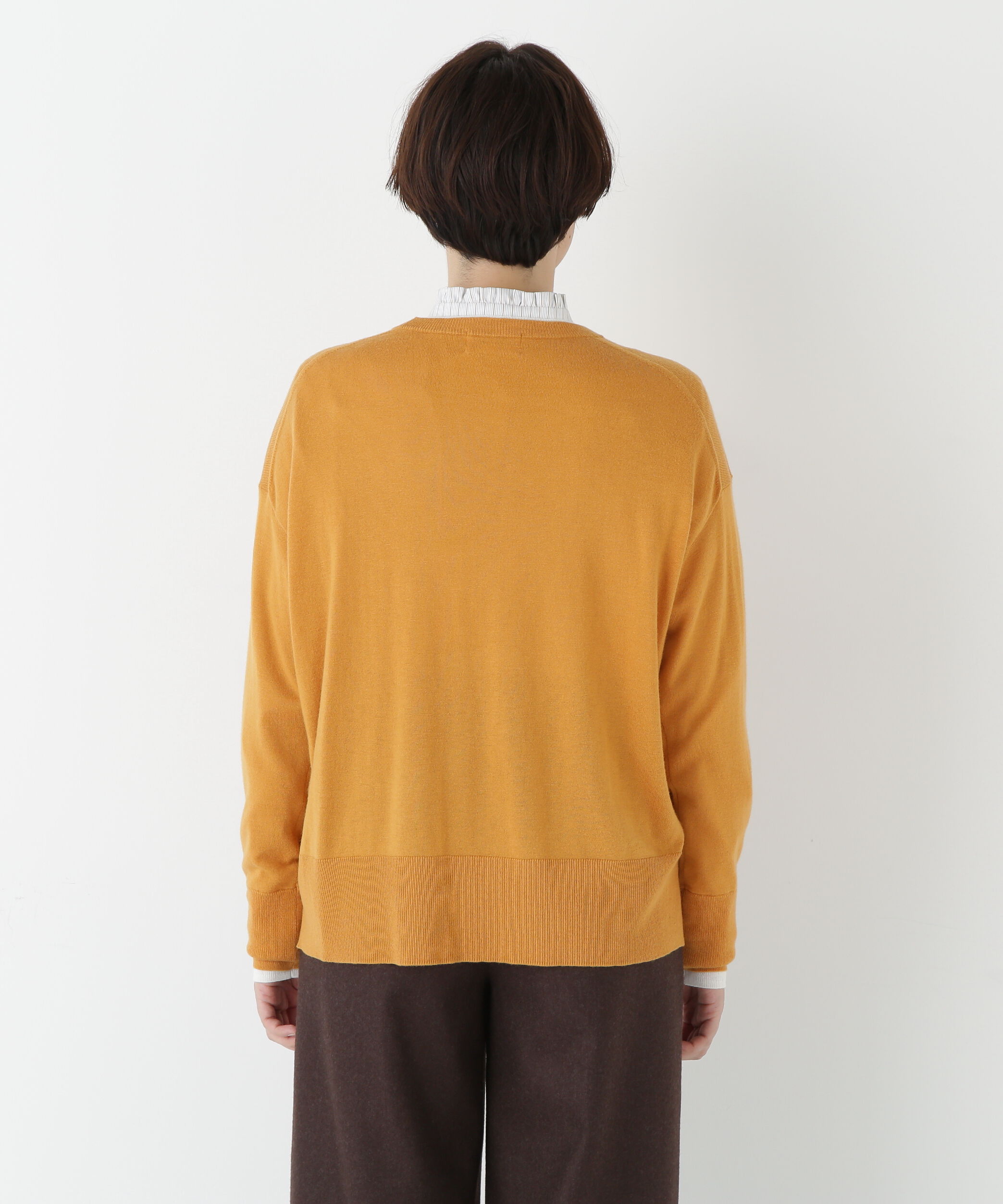  「◆ハイゲージバイカラーハイネックプルオーバー」|ニット・セーター|