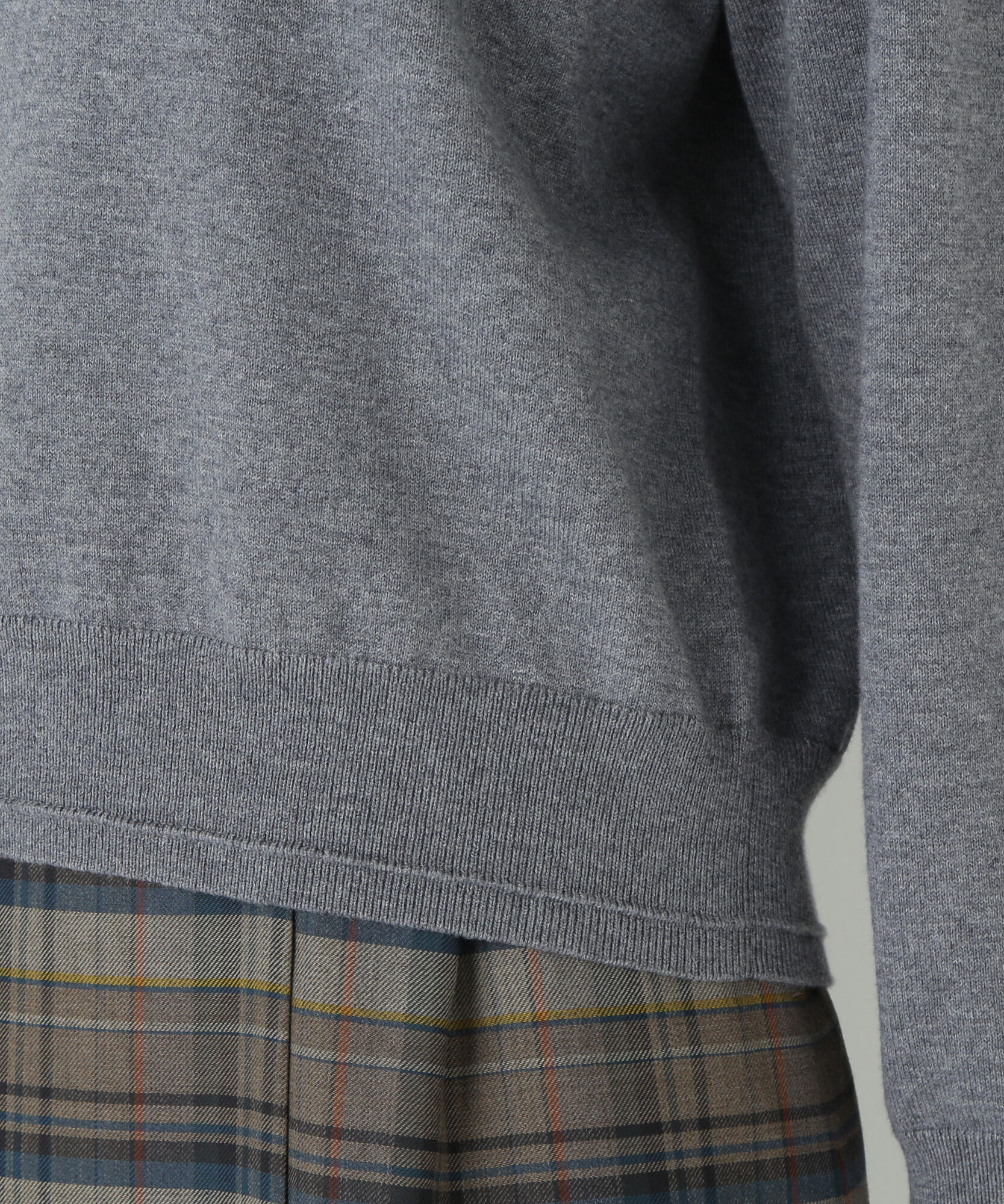  「◆ウールコットンシャツカラーニット」|ニット・セーター|