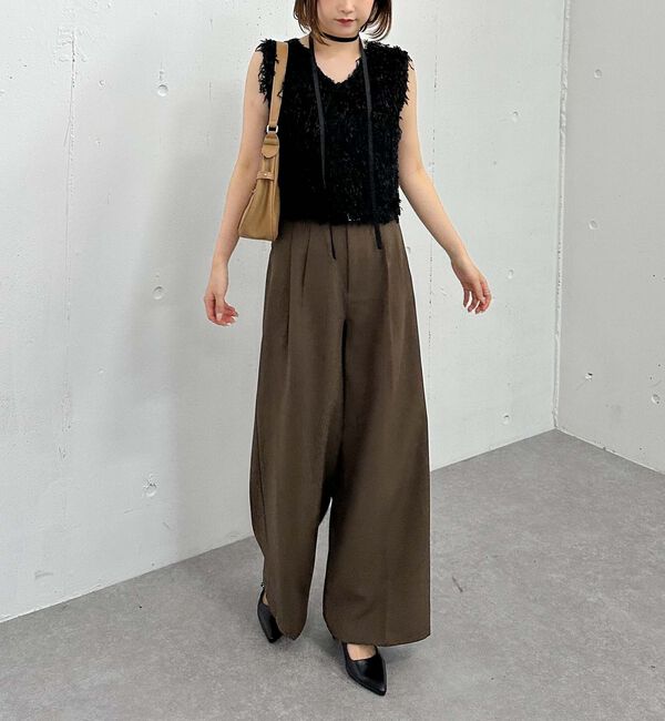 archives「カットフェザーベスト」|タンクトップ|