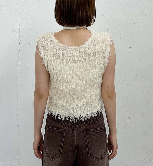 archives「カットフェザーベスト」|タンクトップ|