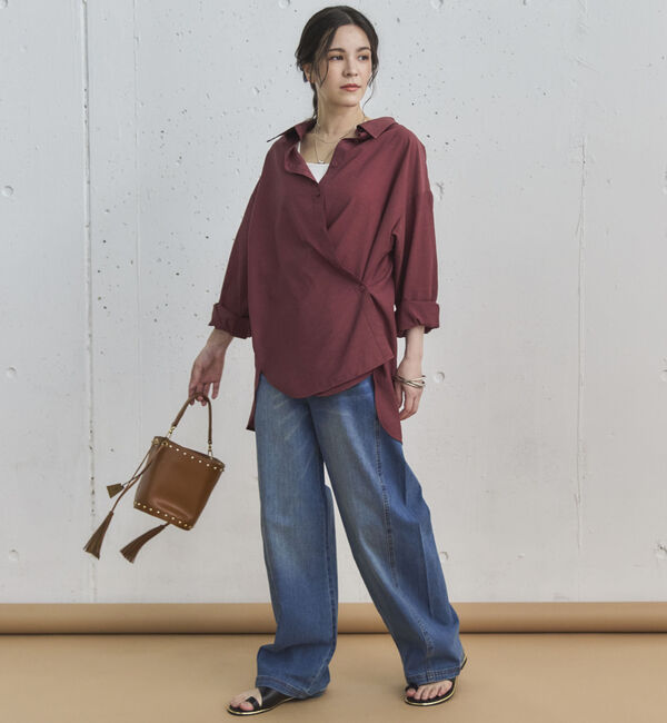 Doux archives「カシュクールシャツ」|シャツ・ブラウス|