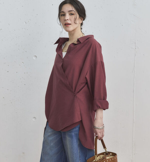 Doux archives「カシュクールシャツ」|シャツ・ブラウス|