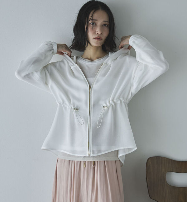 Doux archives「ウエストドロストメッシュパーカー」|その他|OFF WHITE