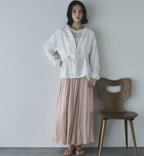 Doux archives「ウエストドロストメッシュパーカー」|その他|