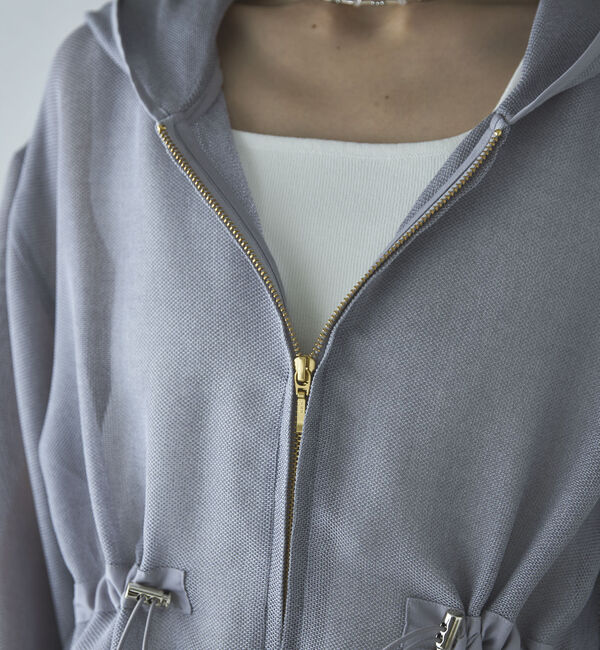 Doux archives「ウエストドロストメッシュパーカー」|その他|