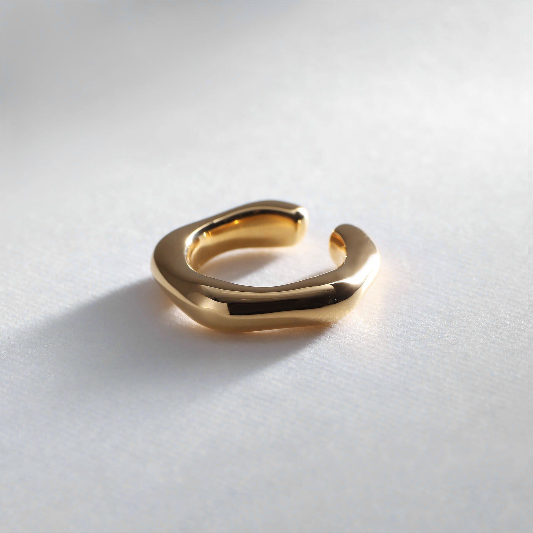 COCOSHNIK ONKITSCH「シルバー ニュアンスイヤーカフ GP」|イヤーカフ|