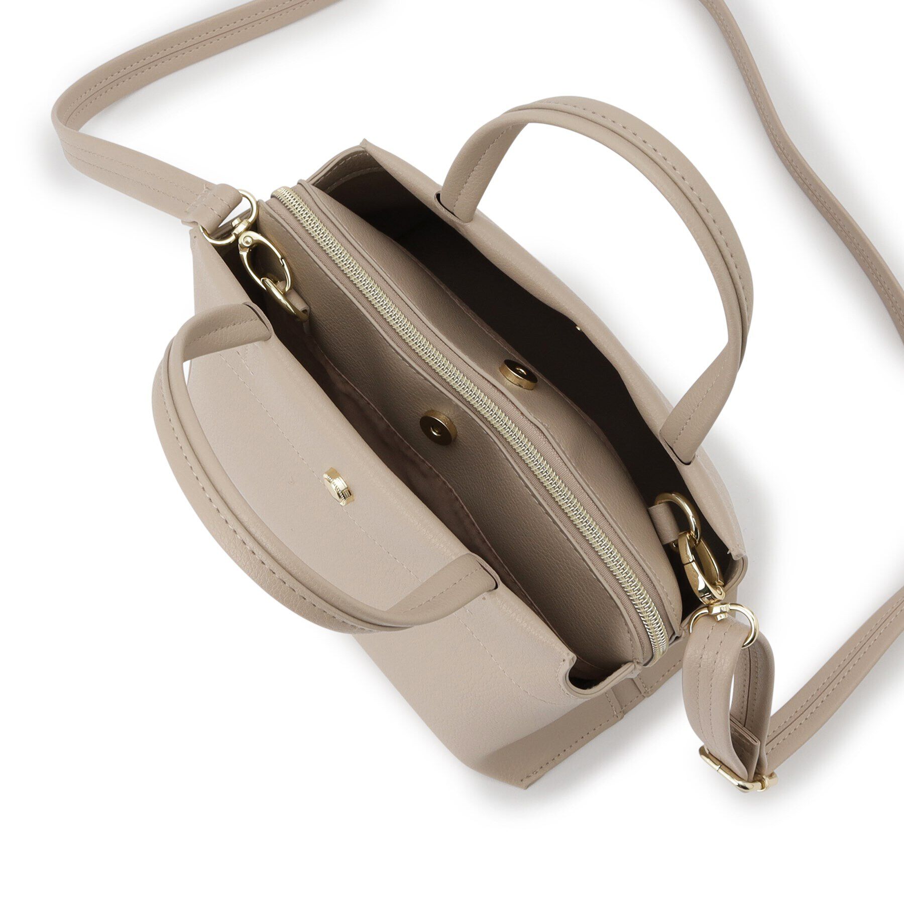 SHOO･LA･RUE「【セレモニー/2WAY】三層ミニトートバッグ」|トートバッグ|