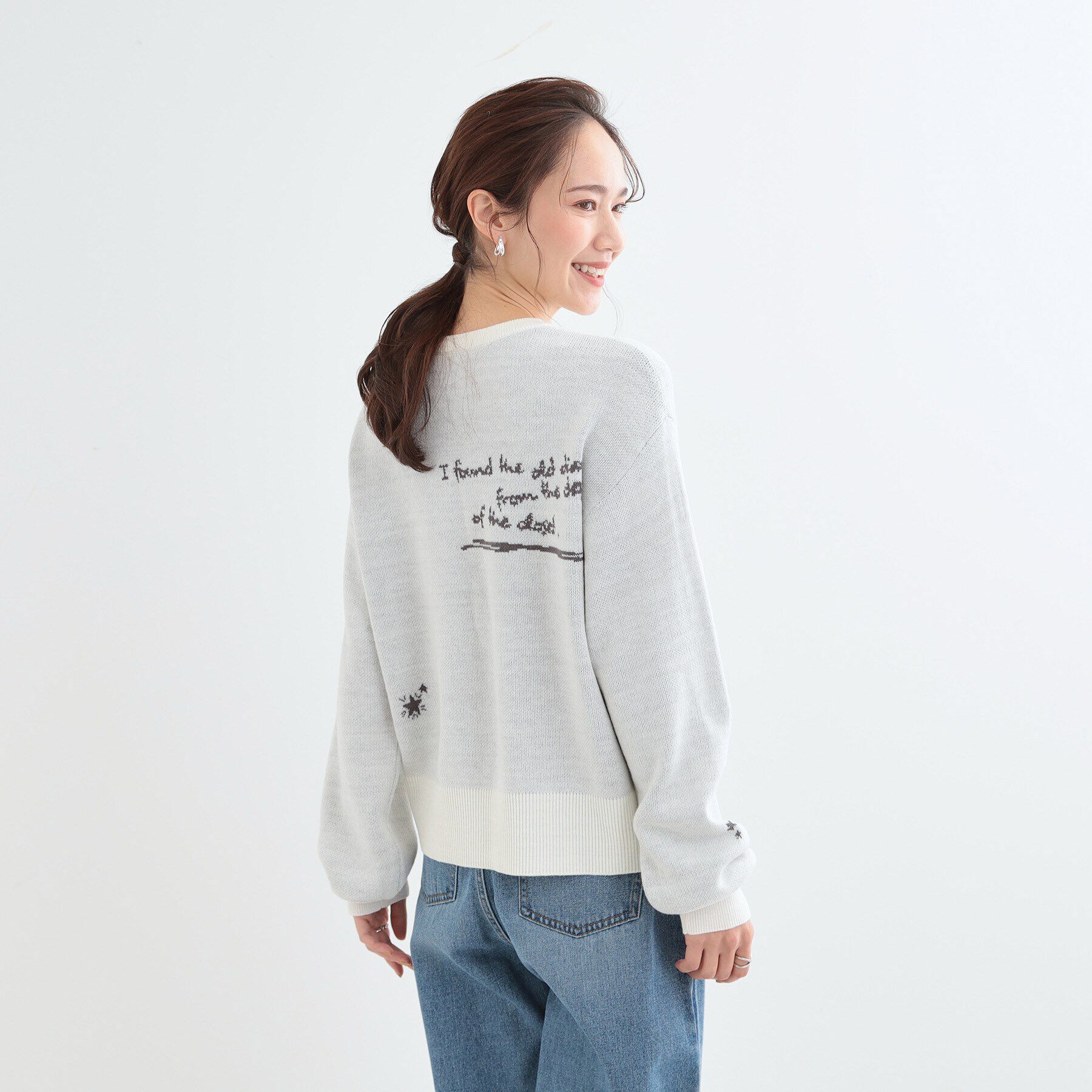 SHOO･LA･RUE「【S-LL】刺繍＆ジャカード 柄アソートニット」|ニット・セーター|