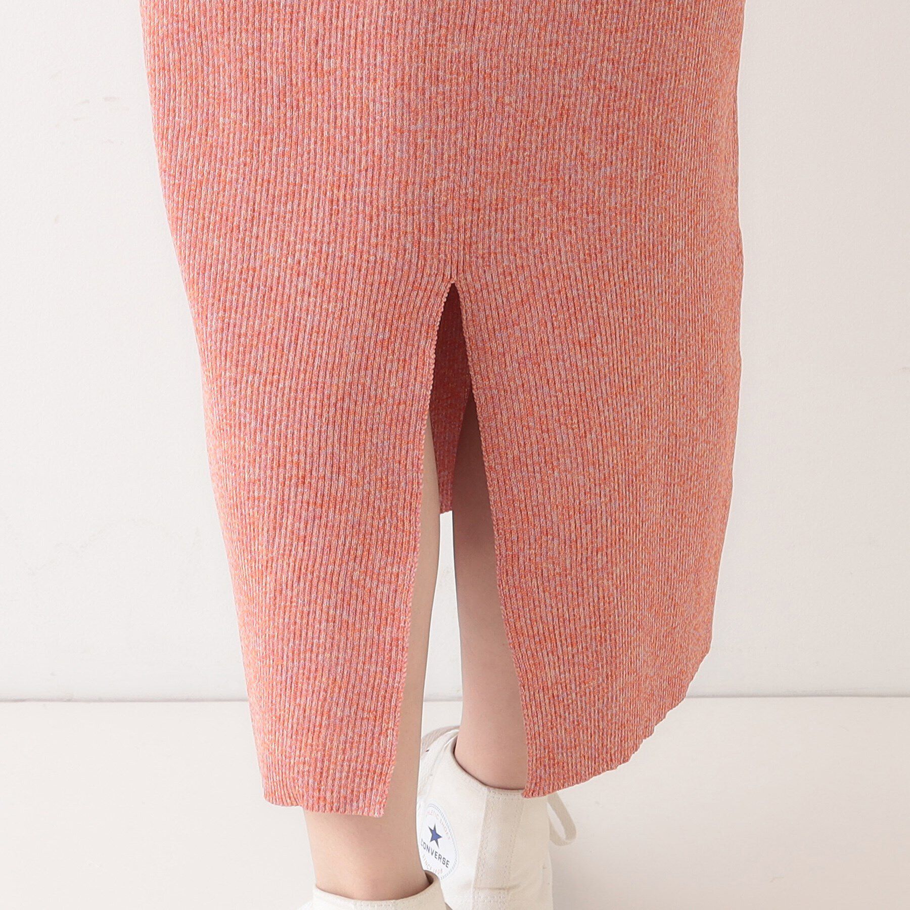 SHOO･LA･RUE「スポンディッシュMIXニットナロースカート」|スカート|