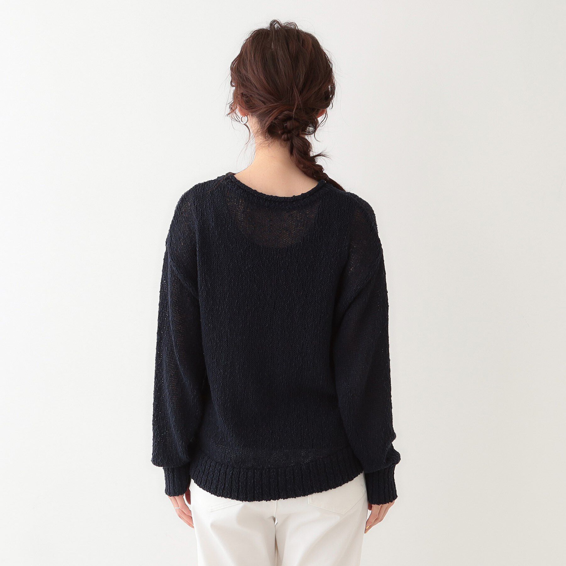 SHOO･LA･RUE「さりげない凹凸感で表情豊か。ロールネックニット」|ニット・セーター|