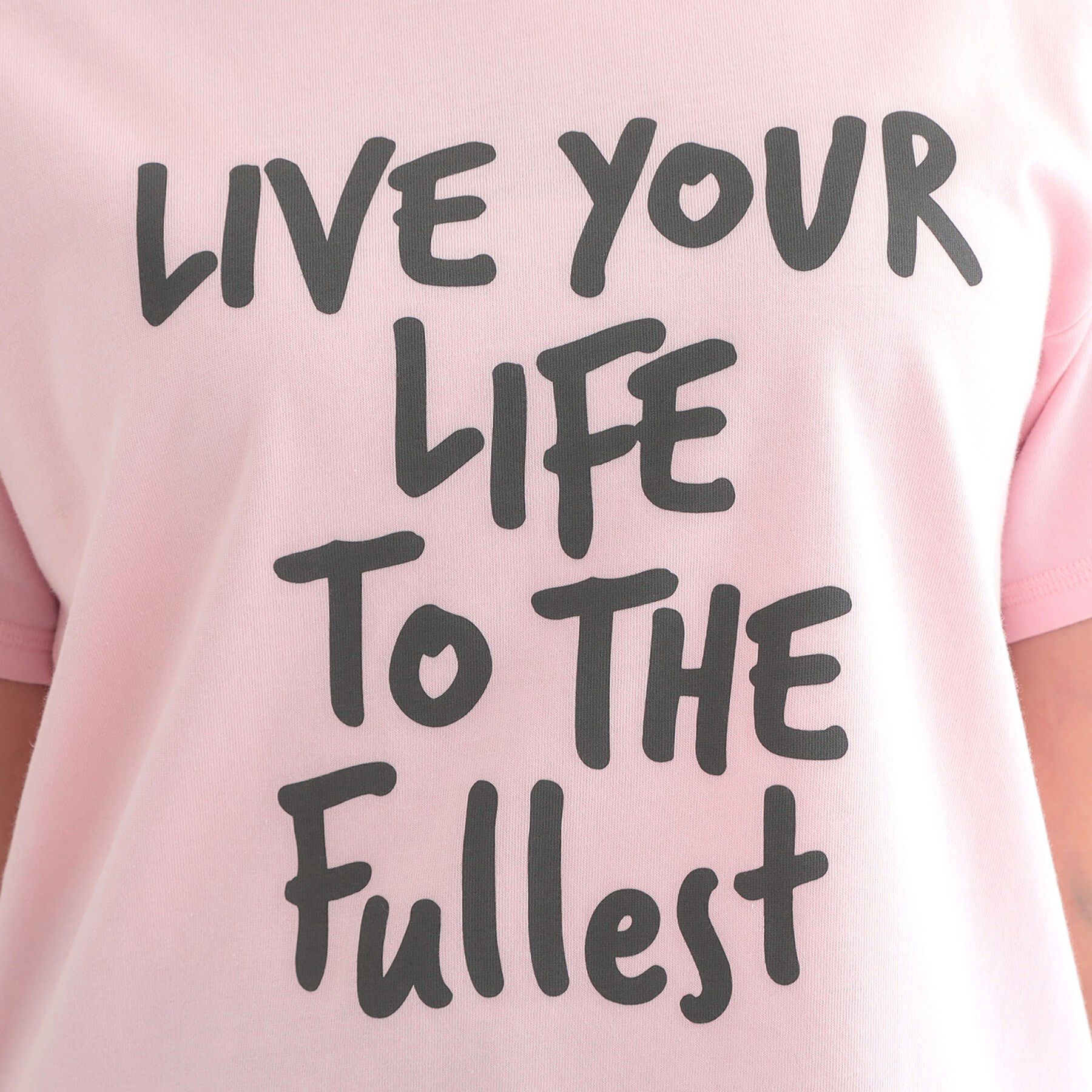 SHOO･LA･RUE「【洗える/S-LL】選べる4柄 プリントアソート ベーシックTシャツ」|Tシャツ・カットソー|