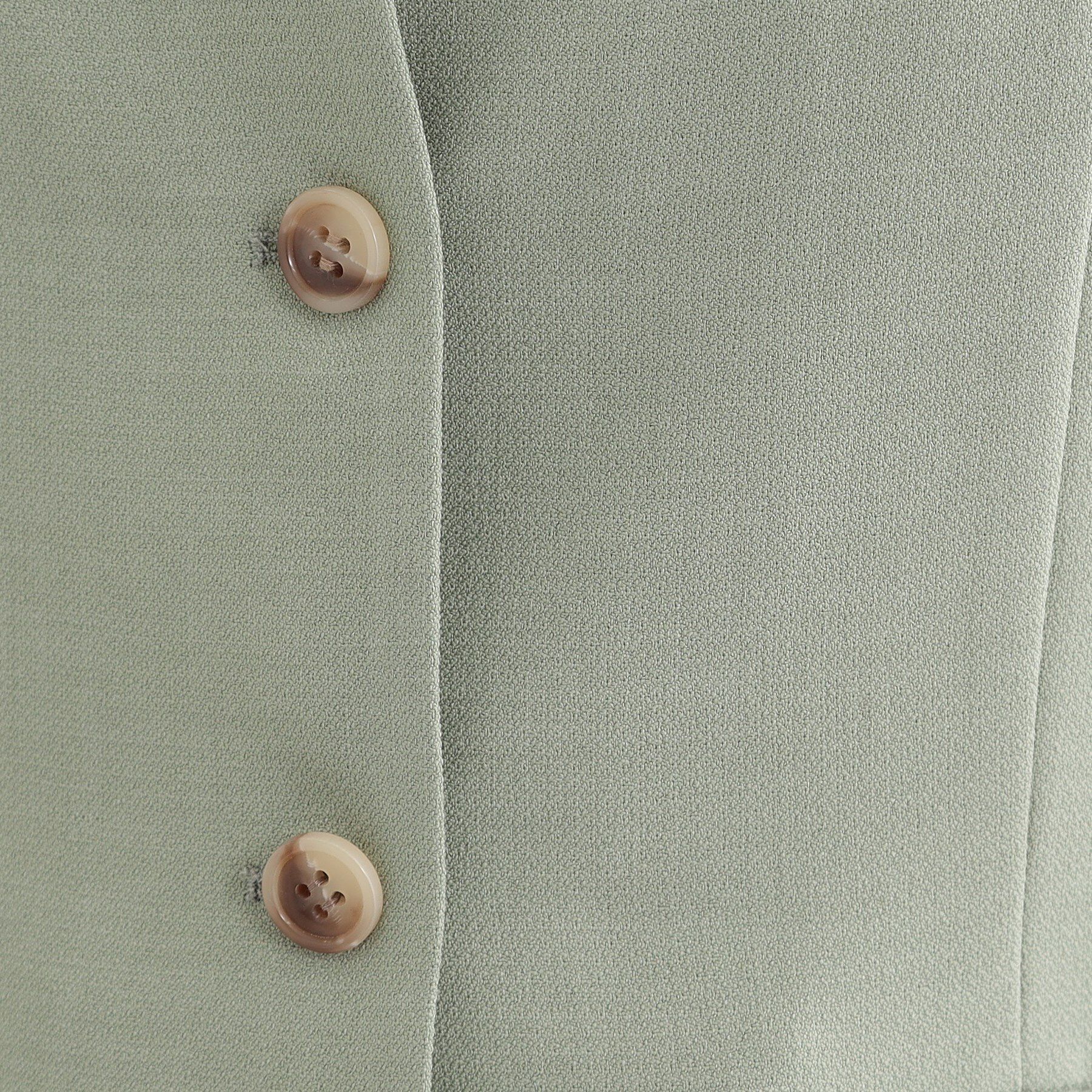 SHOO･LA･RUE「【セットアップ可】コーデが華やぐ 大人の麻調キャミビスチェ」|ベスト・ジレ|