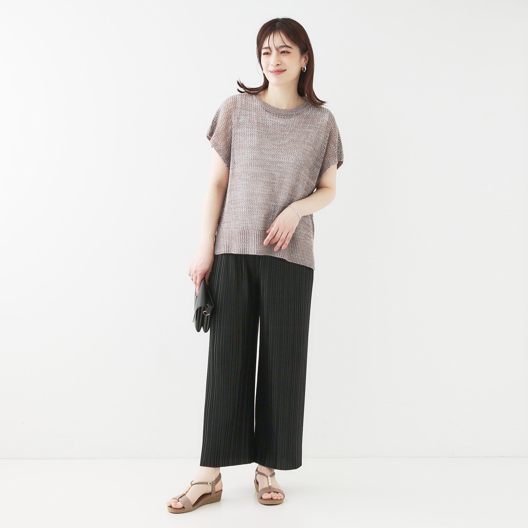 SHOO･LA･RUE「ビジューYストラップサンダル」|サンダル|