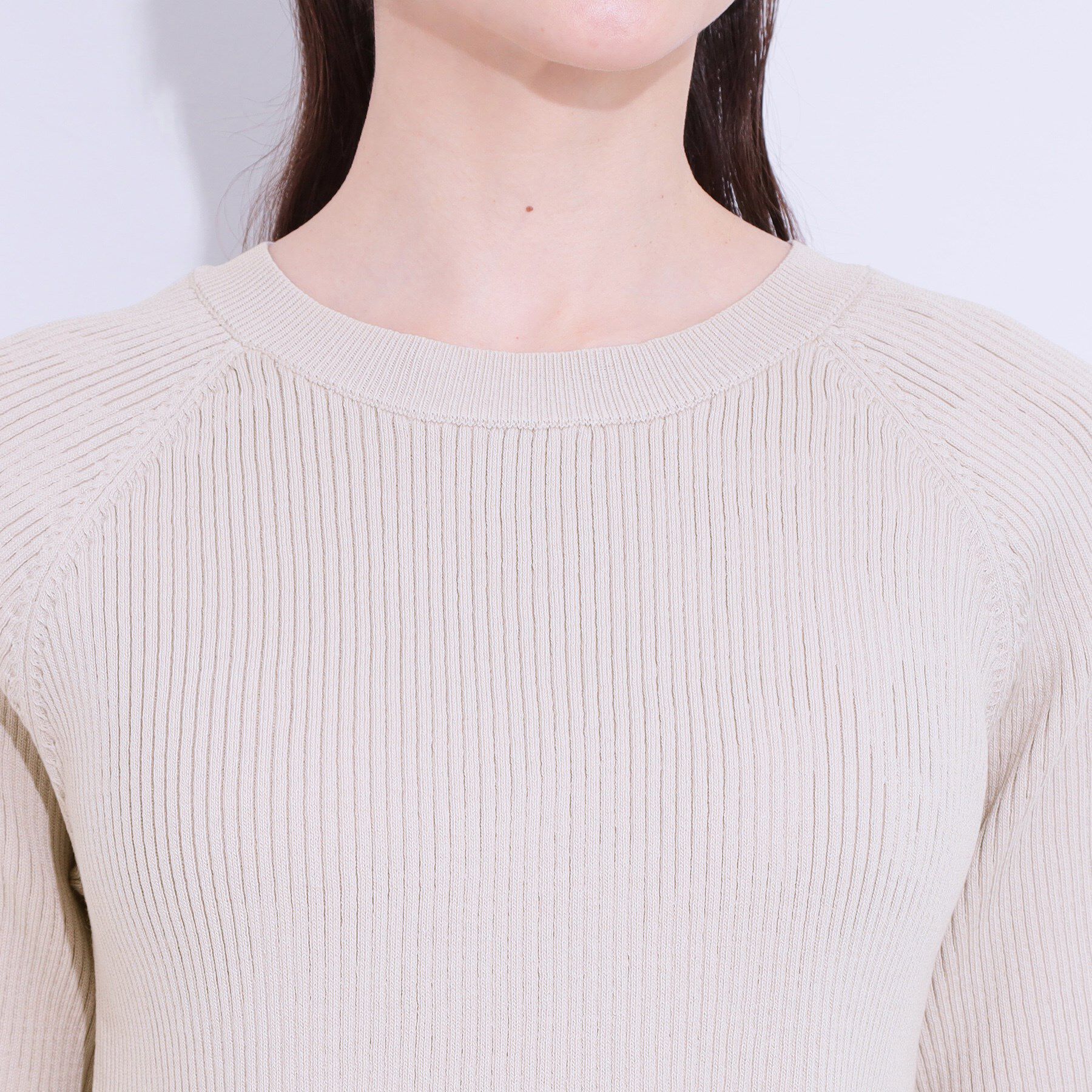 SHOO･LA･RUE「ペプラムニットトップス」|ニット・セーター|