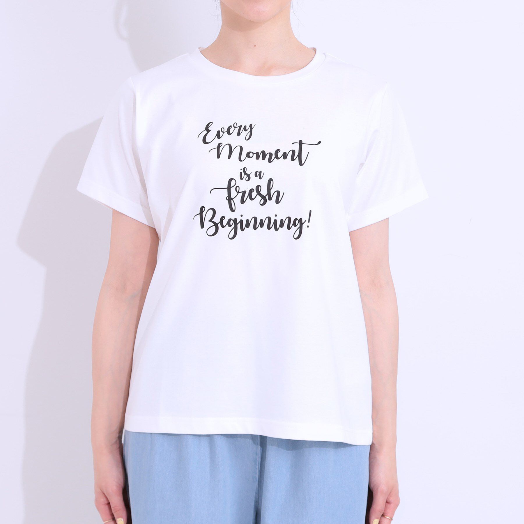 SHOO･LA･RUE「【S-LL/2点セット】大人カジュアルに レースビスチェ+プリントTシャツ」|その他|