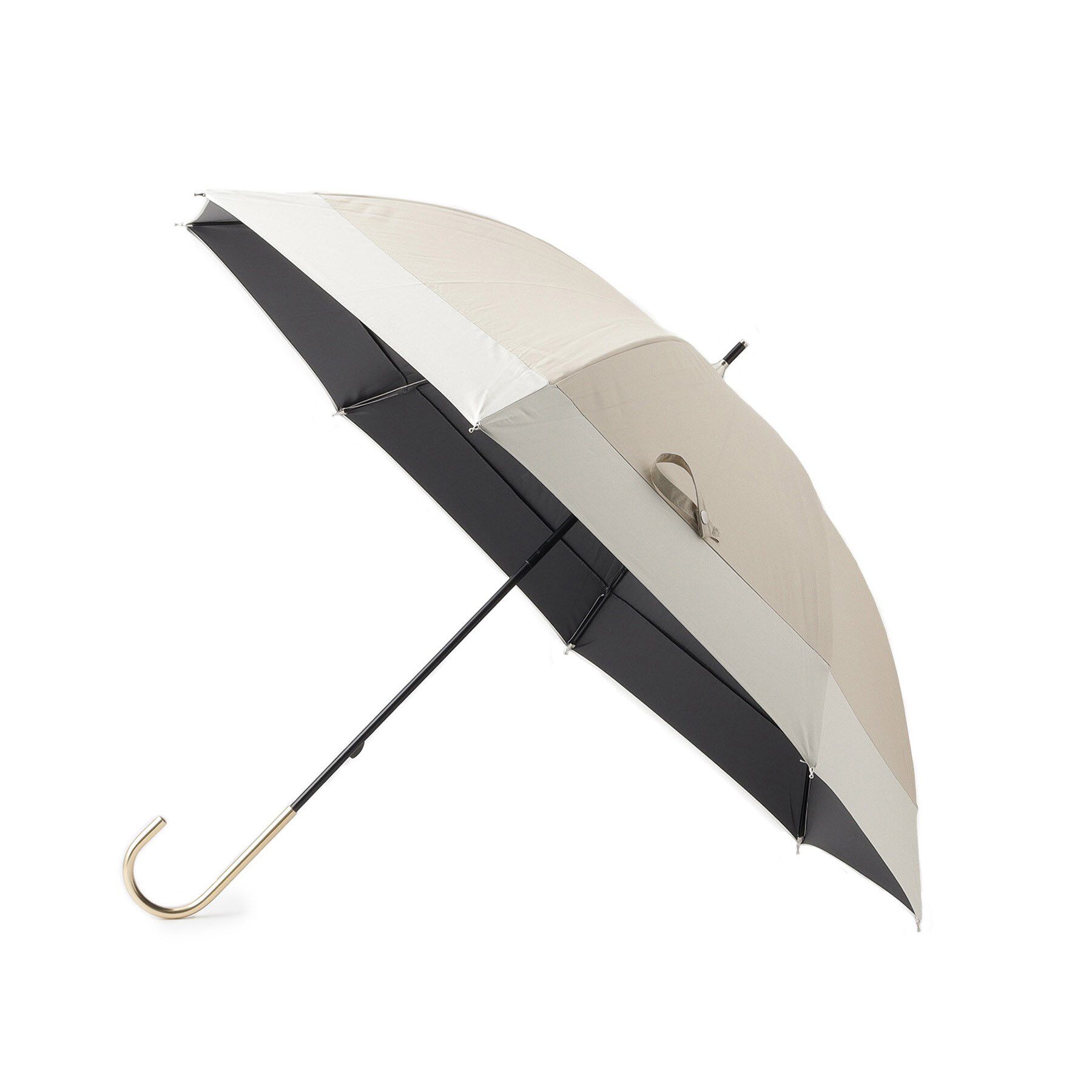 SHOO･LA･RUE「【because】【晴雨兼用】バイカラーロング」|傘|