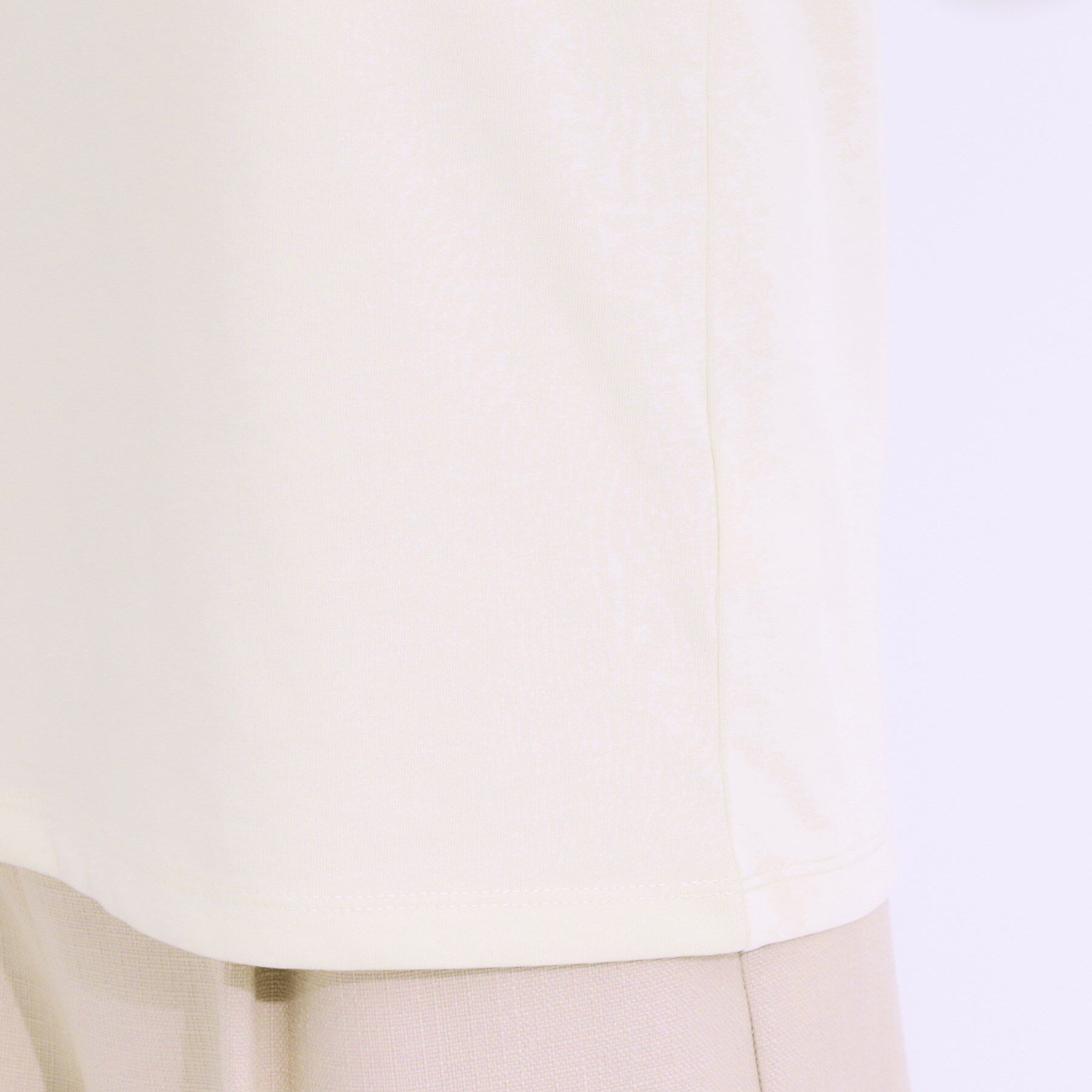 SHOO･LA･RUE「【S-LL/ひんやり/UV】お袖シアー バルーントップス」|Tシャツ・カットソー|