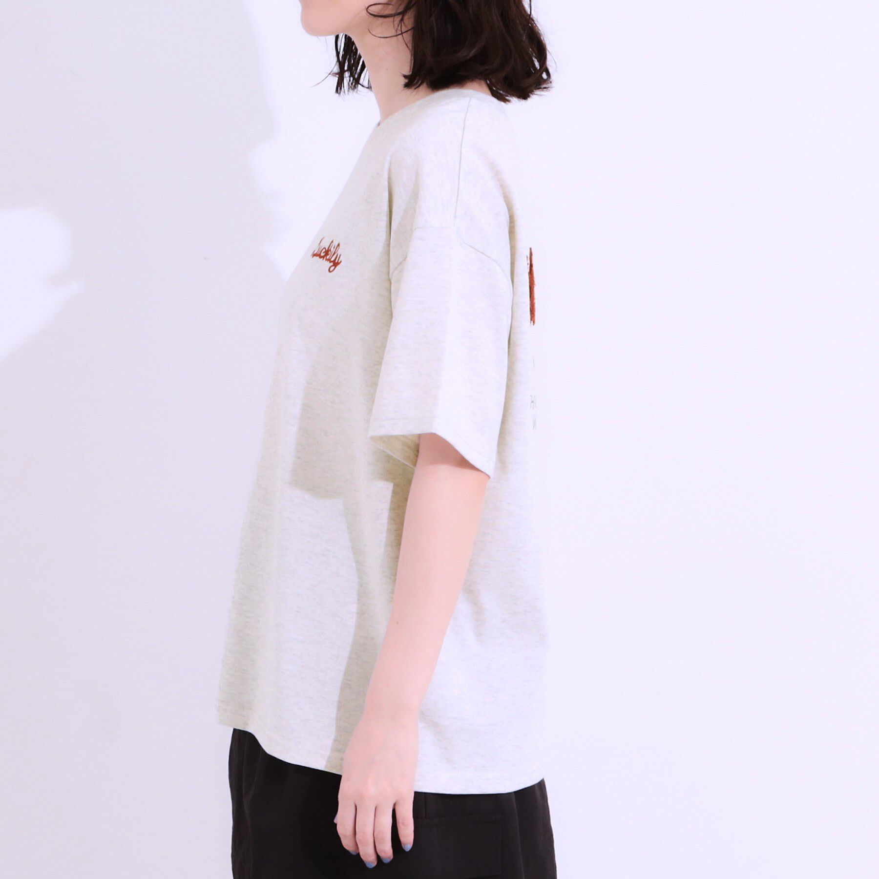 SHOO･LA･RUE「【洗える/S-LL】サガラ刺繍アソートTシャツ」|Tシャツ・カットソー|