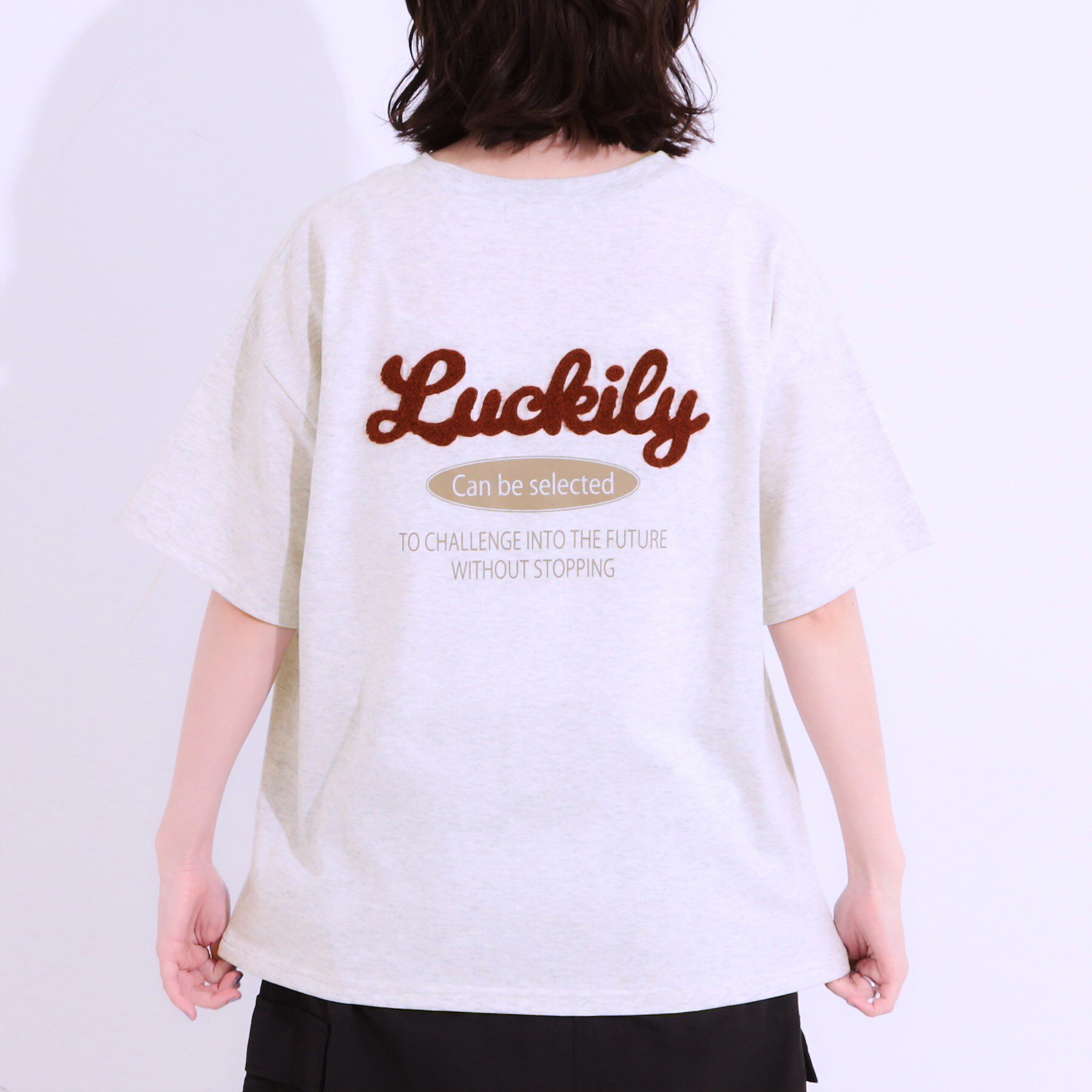 SHOO･LA･RUE「【洗える/S-LL】サガラ刺繍アソートTシャツ」|Tシャツ・カットソー|