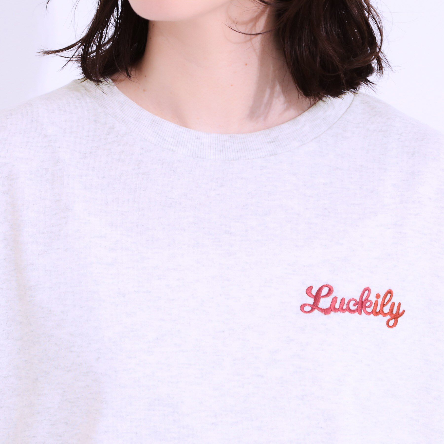 SHOO･LA･RUE「【洗える/S-LL】サガラ刺繍アソートTシャツ」|Tシャツ・カットソー|