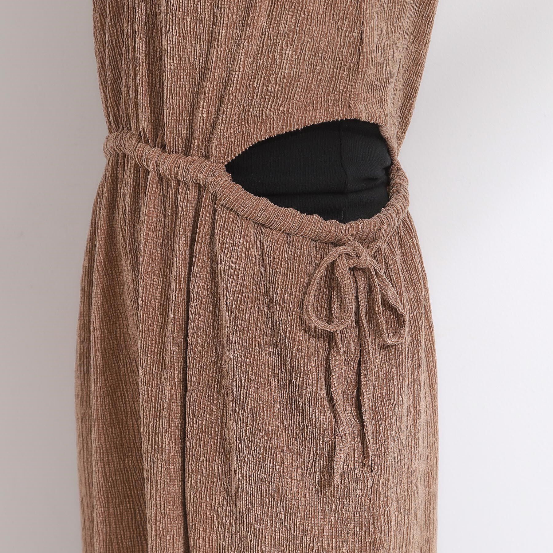 SHOO･LA･RUE「【S-LL/前後2WAY】ノースリーブオールインワン」|オールインワン|