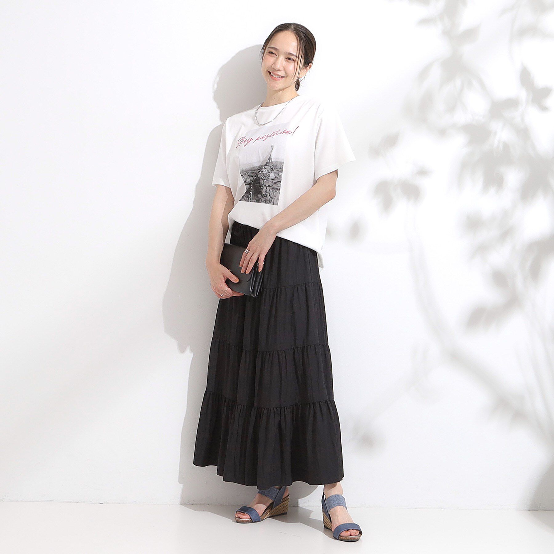 SHOO･LA･RUE「【S-LL/ひんやり/UV】選べる6柄でそれぞれ欲しくなる プリントTシャツ」|Tシャツ・カットソー|