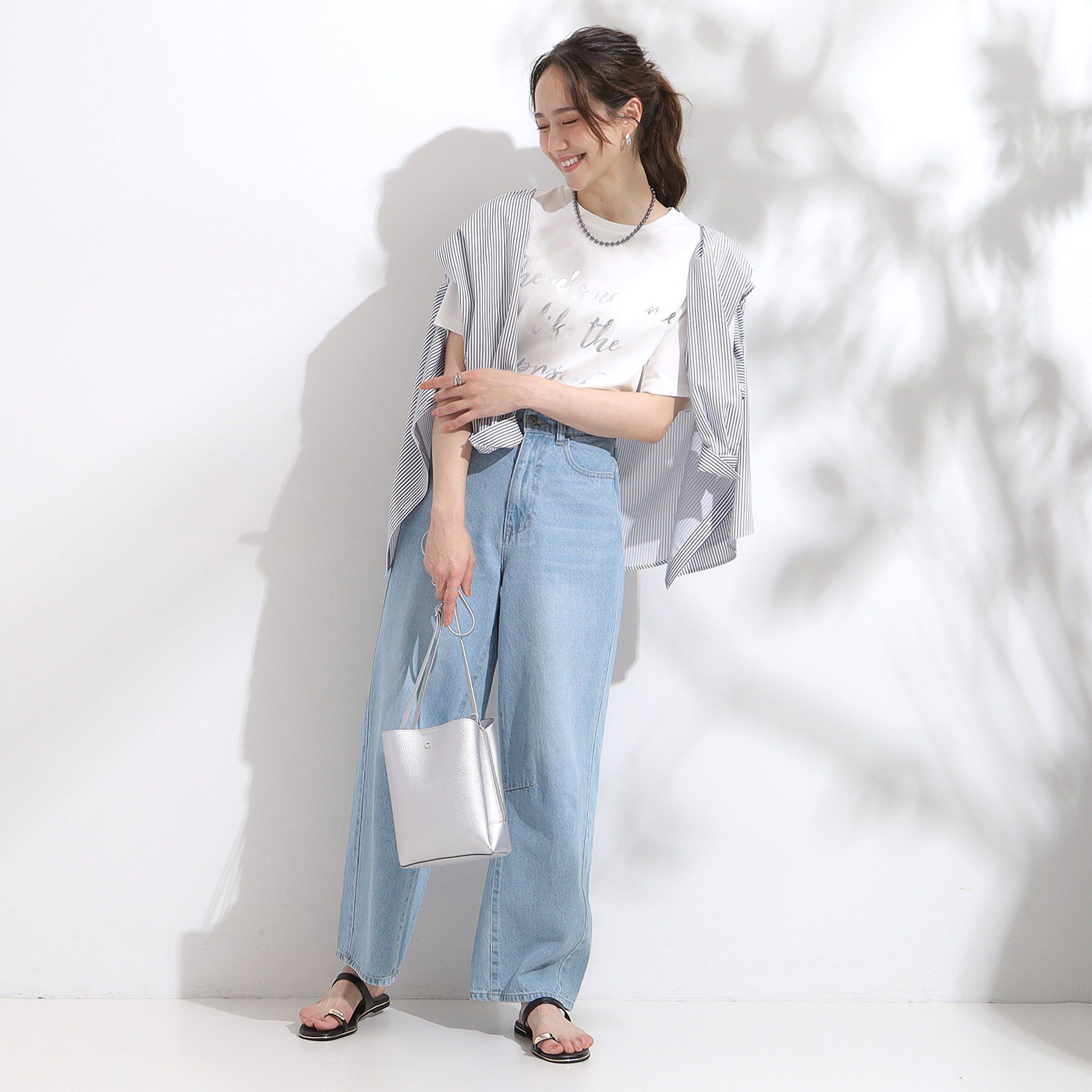 SHOO･LA･RUE「【S-LL/ひんやり/UV】選べる6柄でそれぞれ欲しくなる プリントTシャツ」|Tシャツ・カットソー|