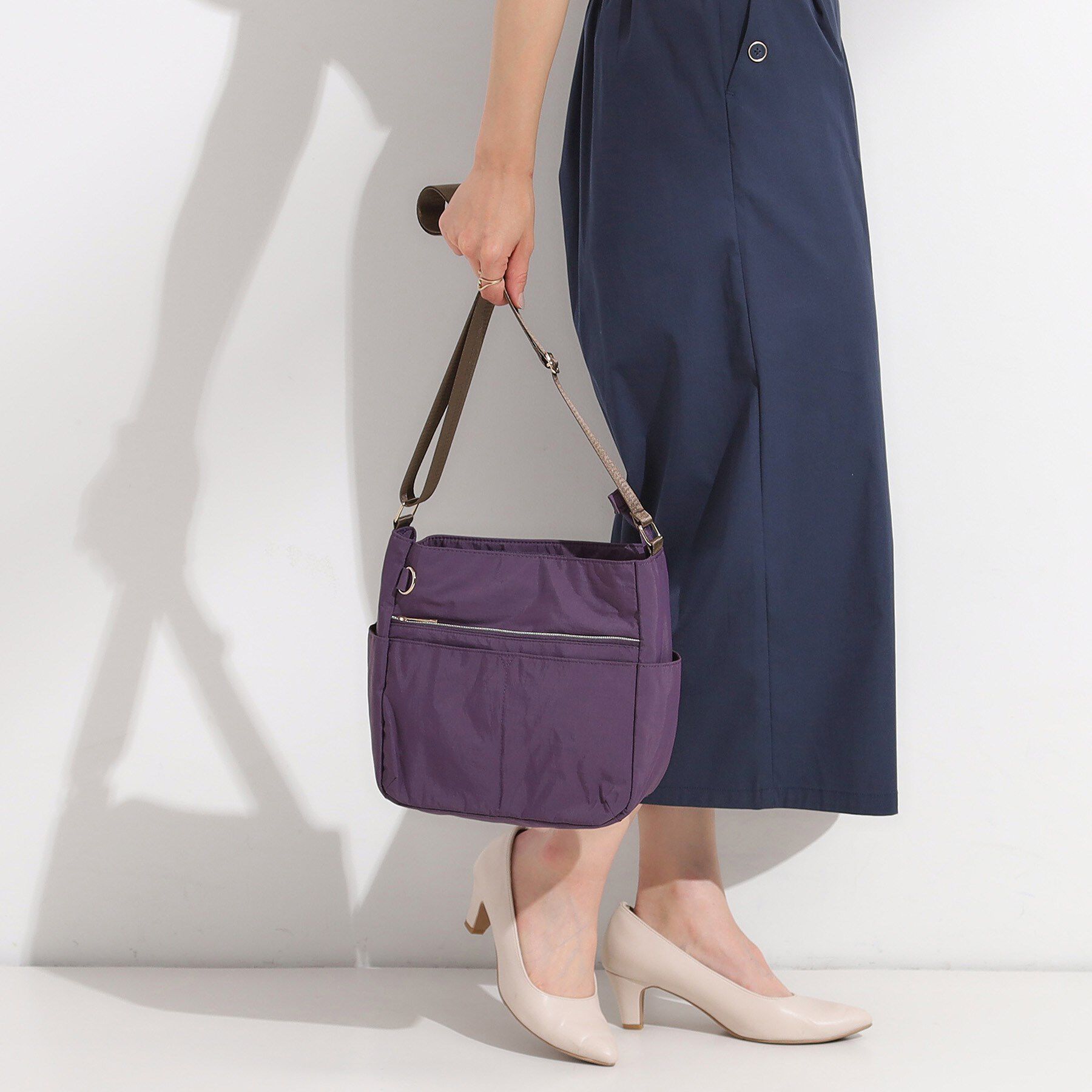 SHOO･LA･RUE「【撥水】10ポケットショルダーバッグ」|ショルダー・メッセンジャー|