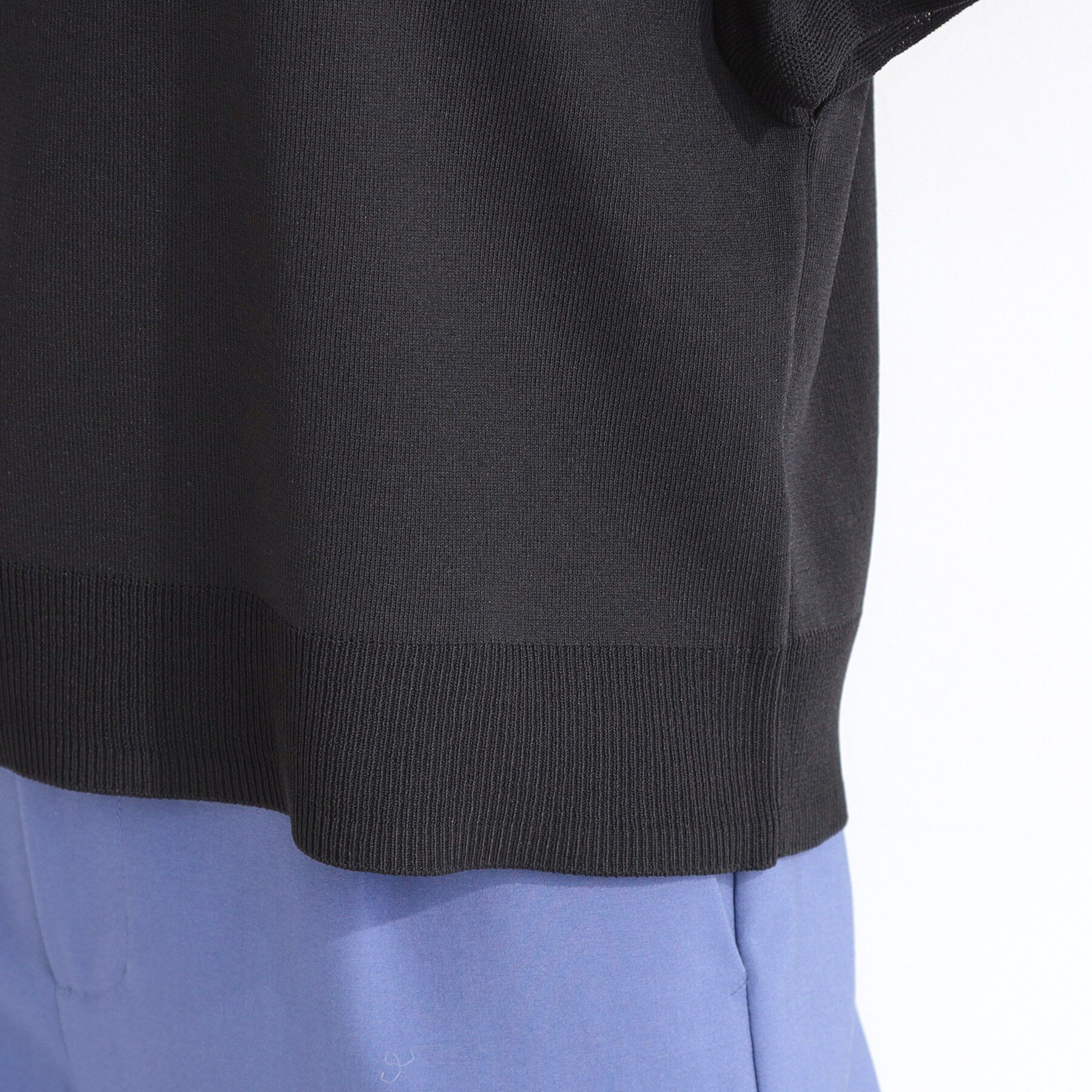 SHOO･LA･RUE「【S-LL】二の腕はカバーして魅せる フレアスリーブニット」|ニット・セーター|