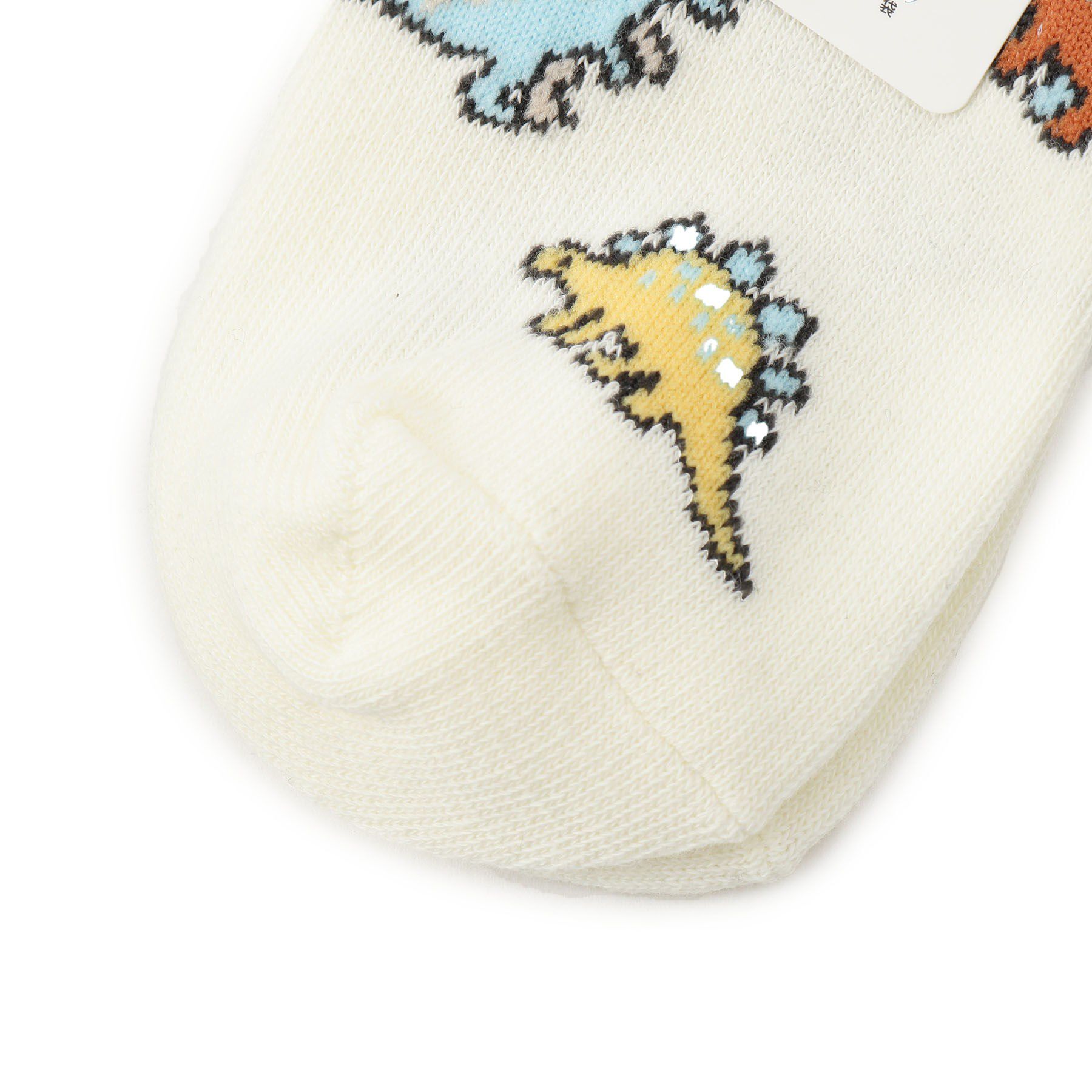 SHOO･LA･RUE「恐竜総柄クルー丈ソックス」|ソックス|