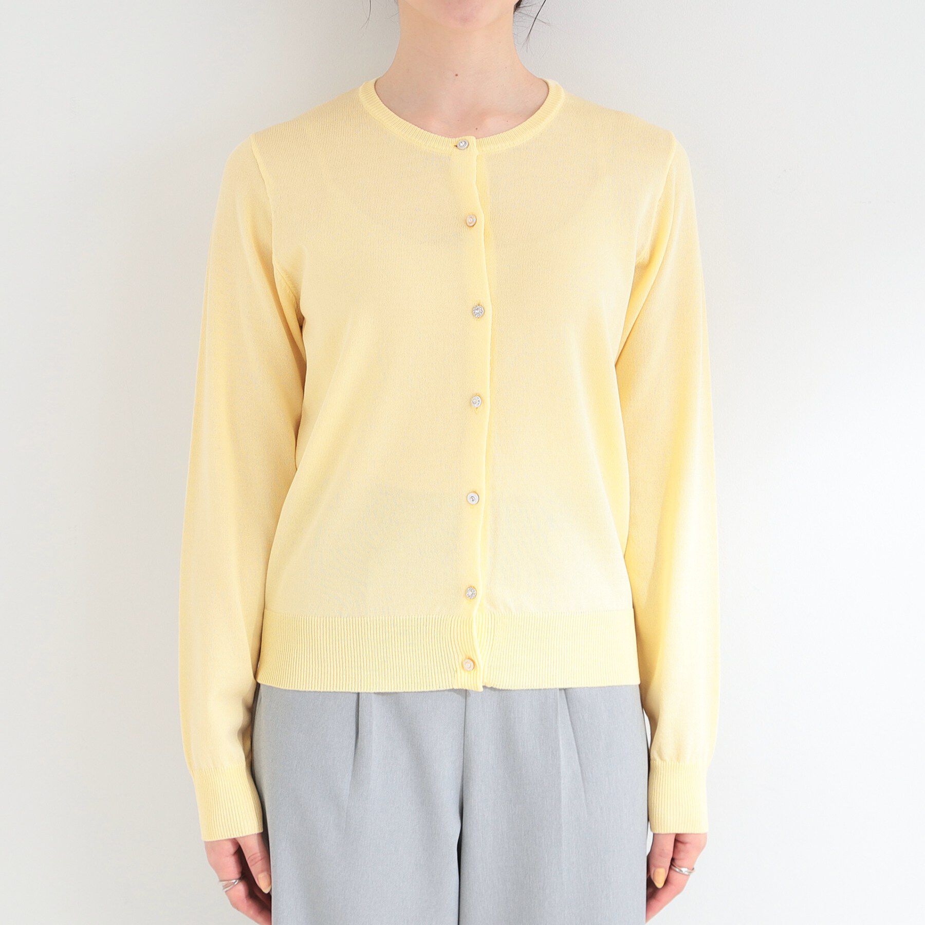 SHOO･LA･RUE「【UV／アンチピリング】マルチボタンカーディガン」|カーディガン|