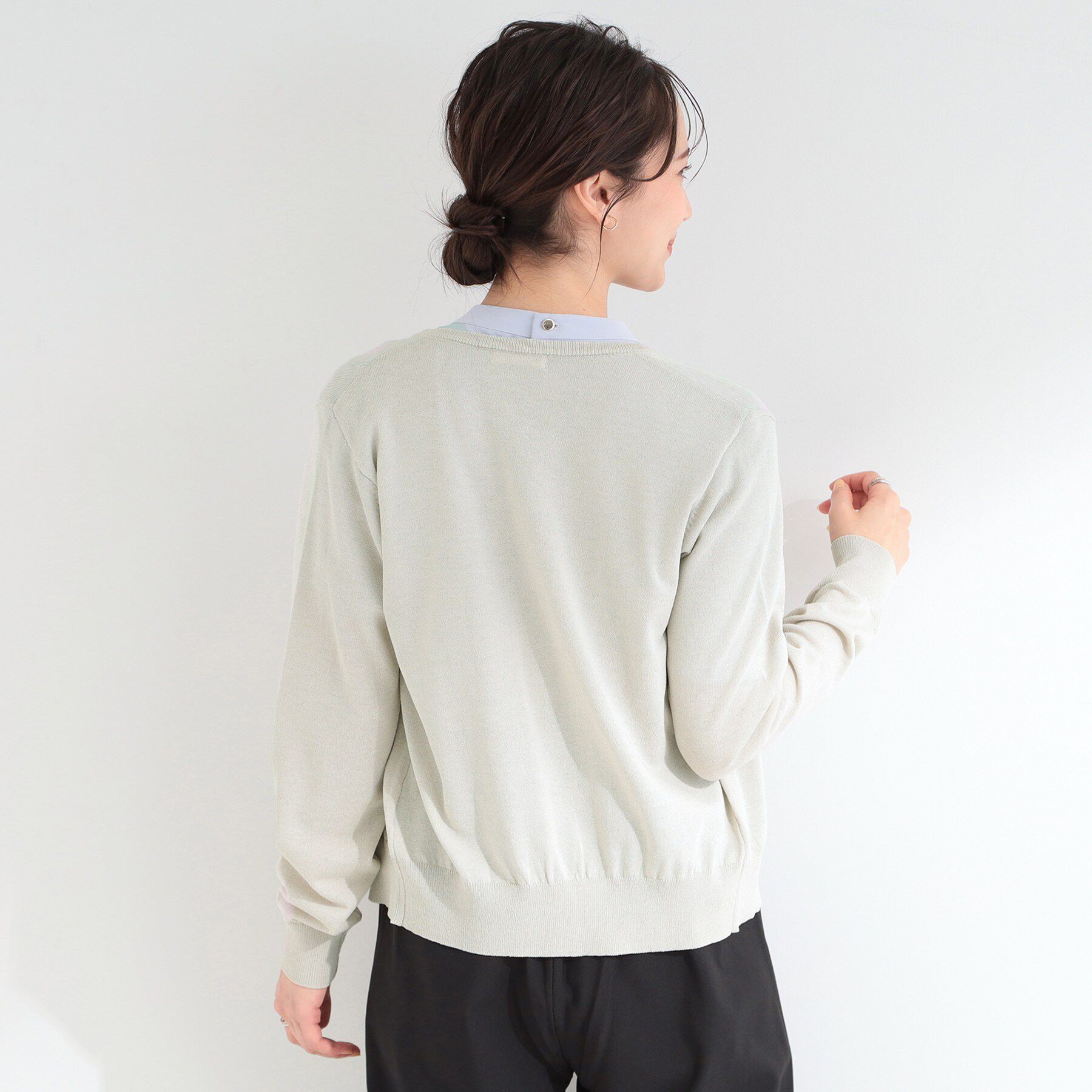 SHOO･LA･RUE「【UV／アンチピリング】マルチボタンカーディガン」|カーディガン|