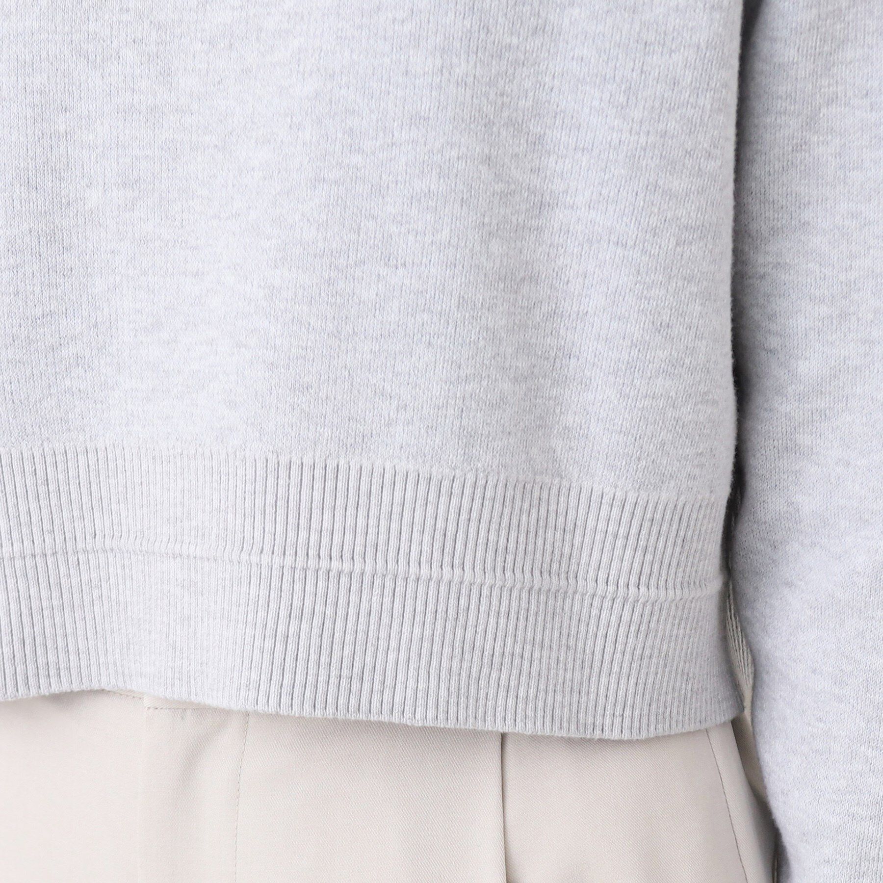 Dessin「【洗える】クロップド丈ロゴジャカードニット（S～L）」|ニット・セーター|