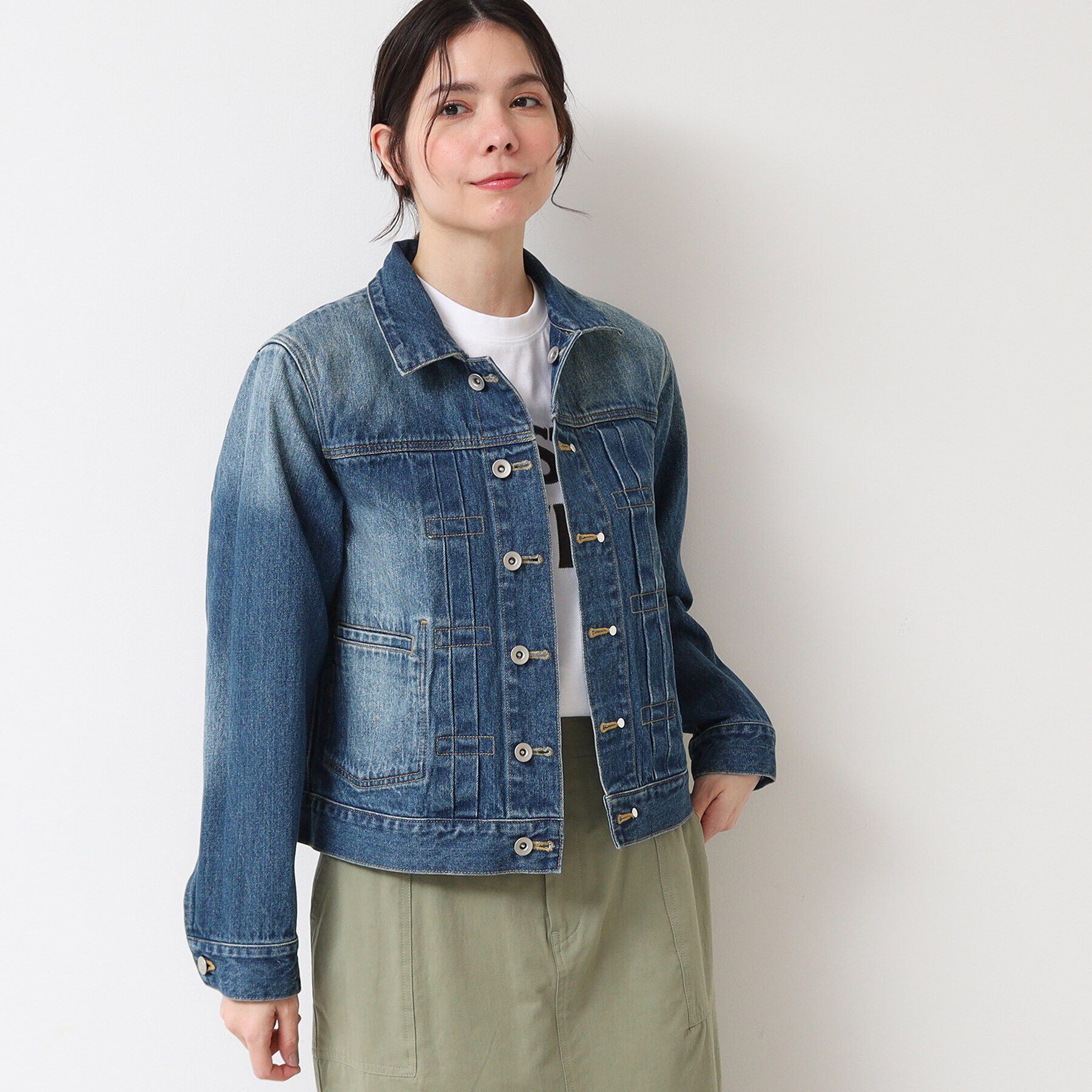 Dessin「【リバーシブル・ユニセックス】デニムジャケット」|デニムジャケット|