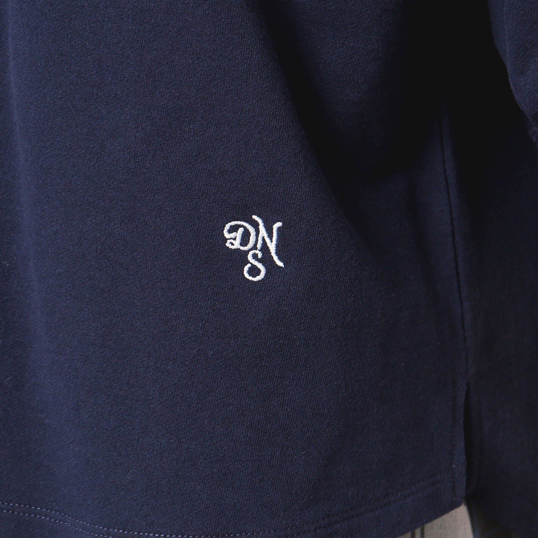 Dessin「【360度可愛い・洗える】バックヘンリーカットソー（5分袖/XS～L）」|Tシャツ・カットソー|