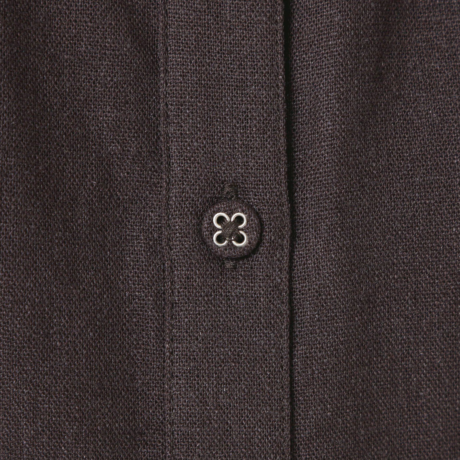 Dessin「【洗える】シャツカラーフレンチスリーブブラウス（XS～L）」|シャツ・ブラウス|