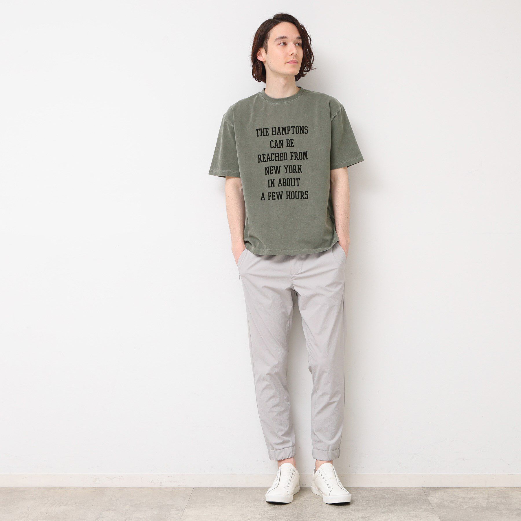 Dessin「【ユニセックス・洗える】ピグメントTシャツ」|Tシャツ・カットソー|