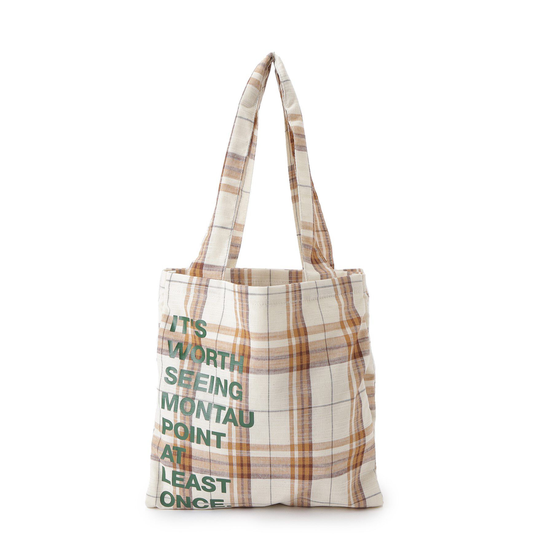 Dessin「【A4収納可・軽量】チェックトート」|トートバッグ|