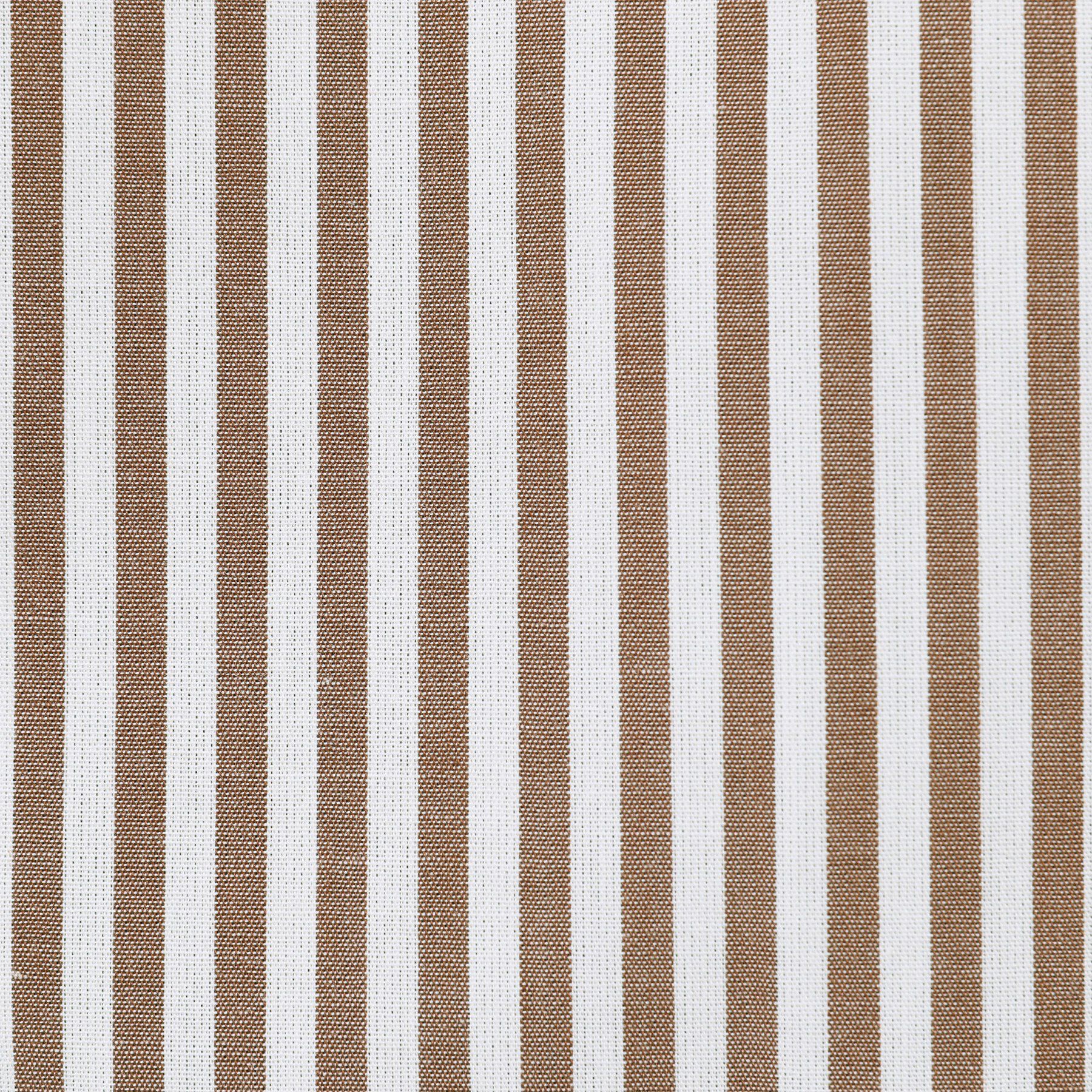 Dessin「【洗える】ストライプ柄フレンチスリーブスキッパ―ブラウス」|シャツ・ブラウス|