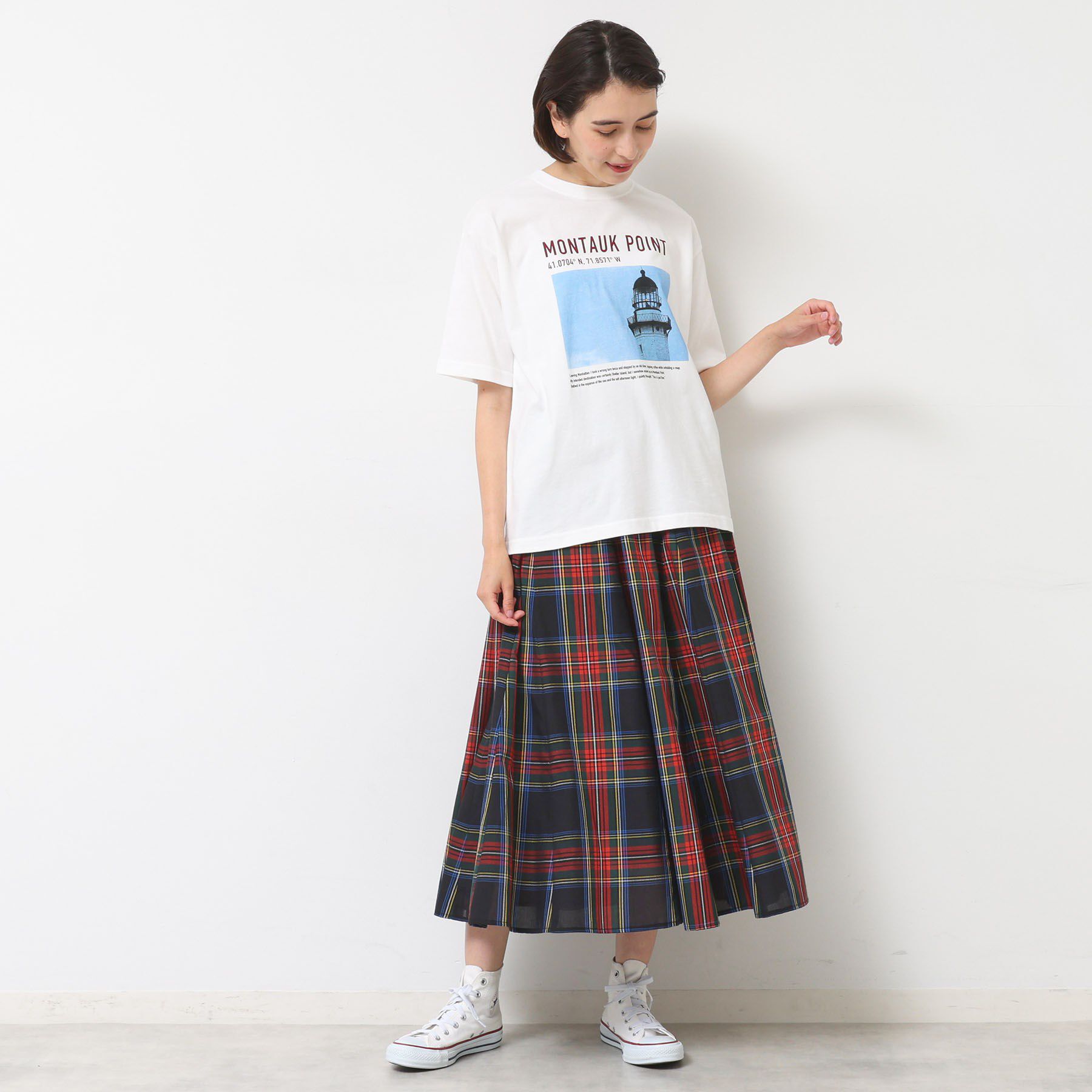 Dessin「【ユニセックス・洗える】オーガニックコットンロゴ入りTシャツ」|Tシャツ・カットソー|